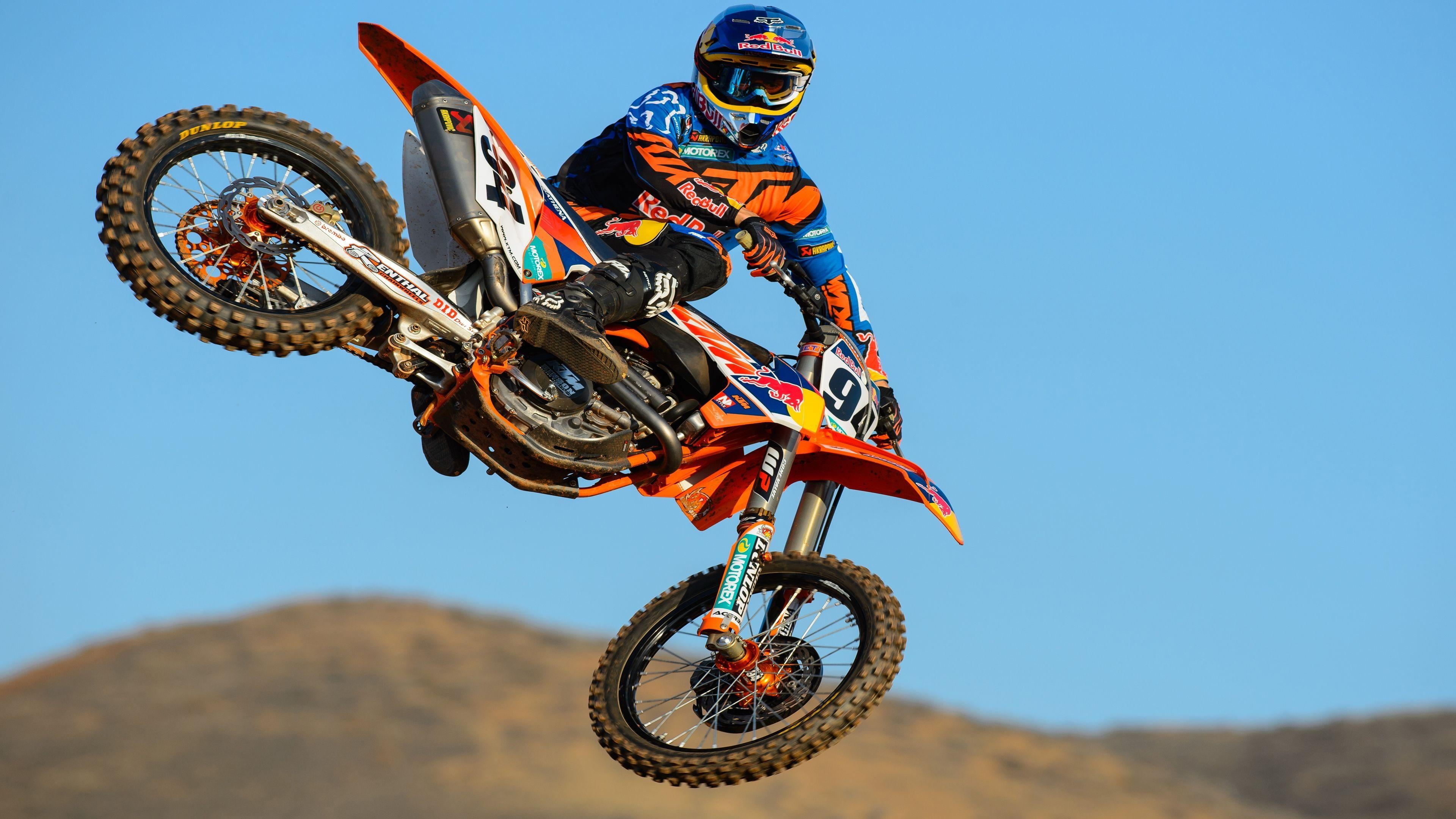 3840x2160 Motocross Ktm HD Wallpaper WallpaperHD.wiki. Background & HD, Desktop