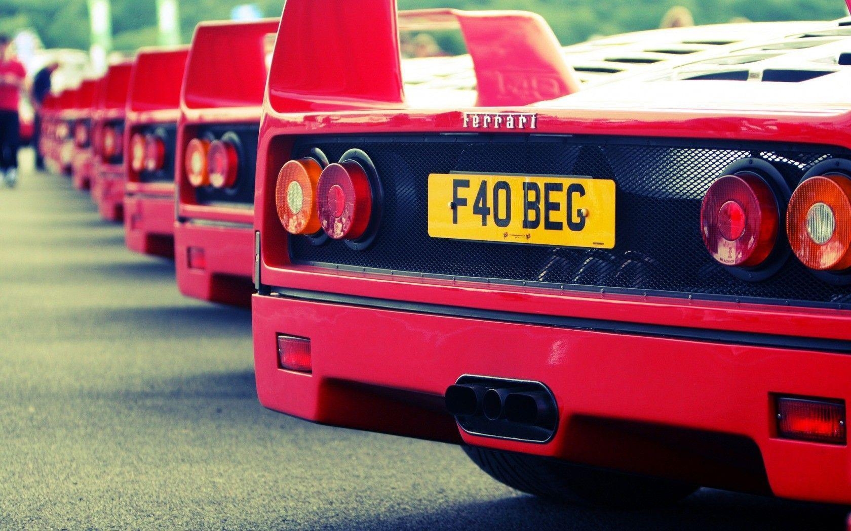 1680x1050 Ferrari F Old Car, F40 Wallpaper HD / Desktop and Mobile, Desktop