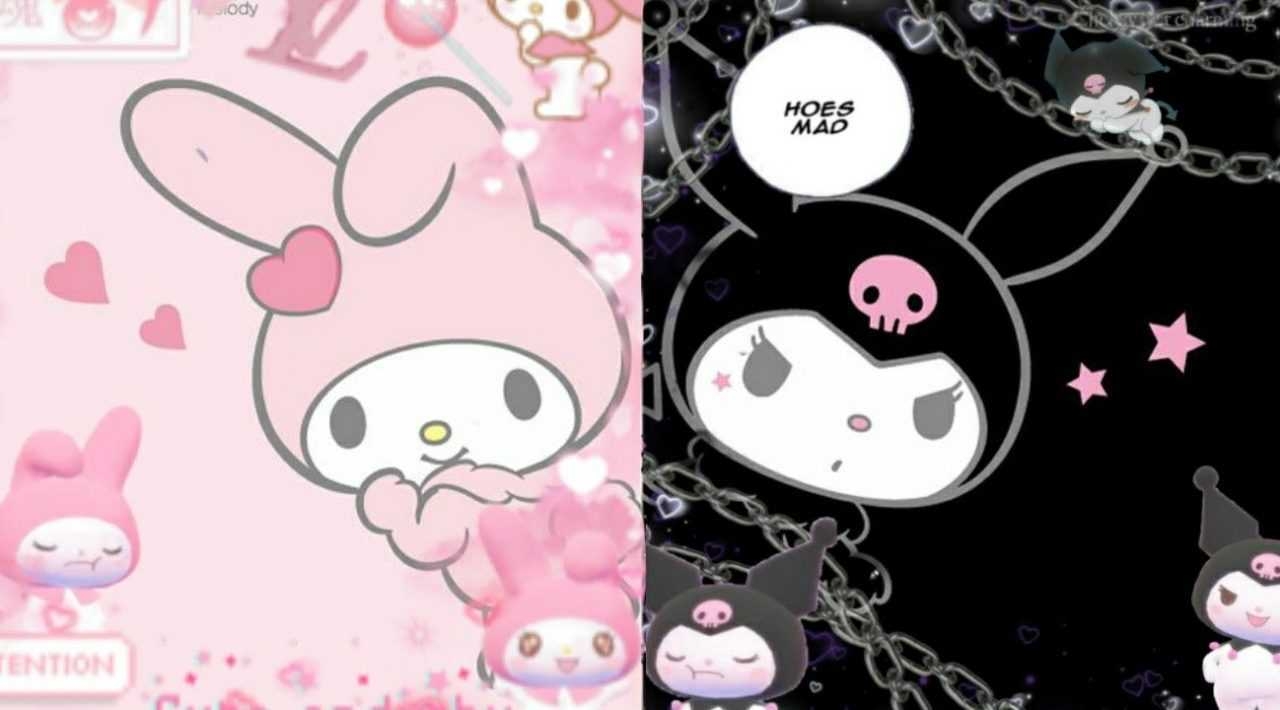 1280x710 My Melody and Kuromi Wallpaper, Desktop