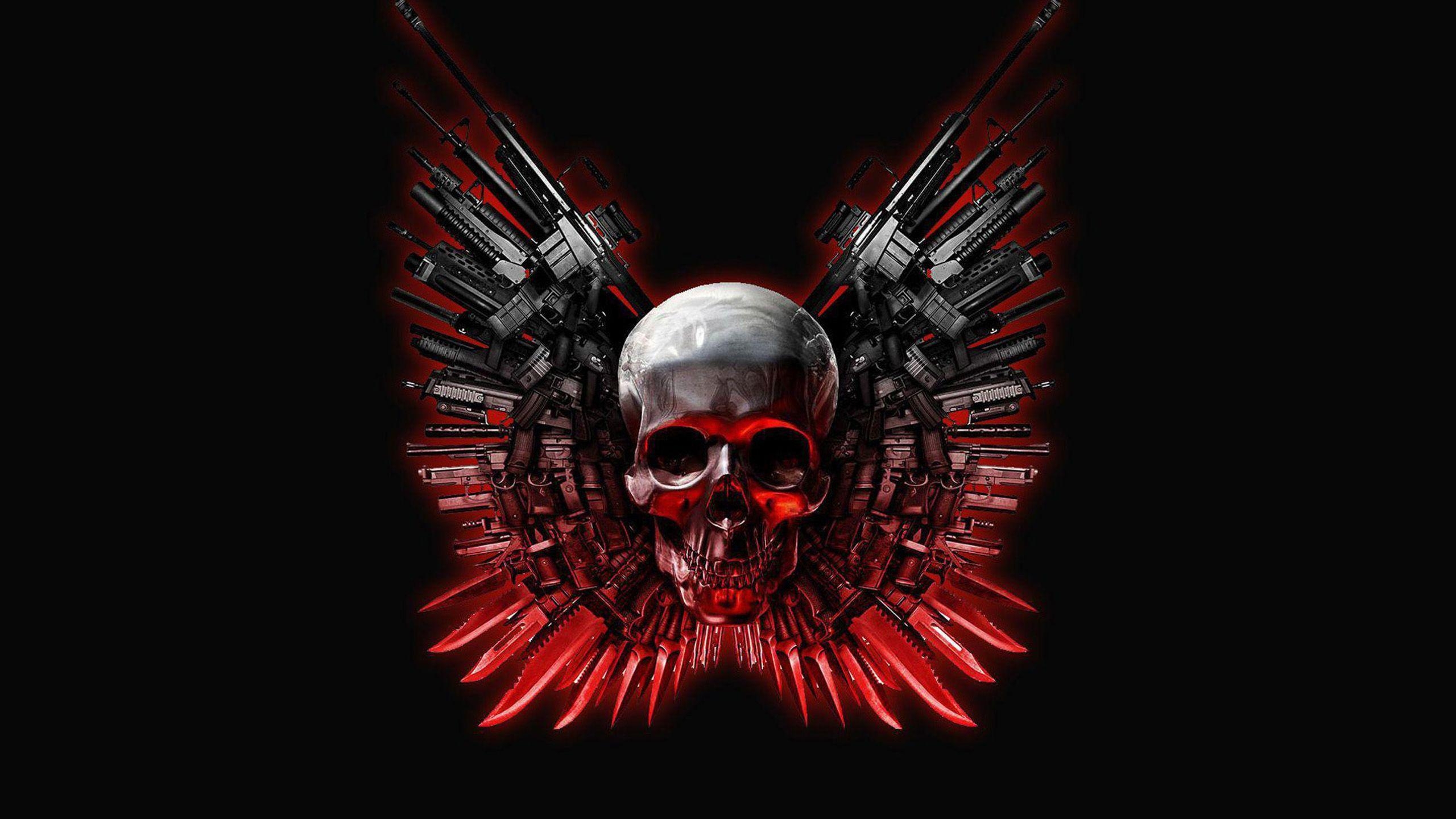 2560x1440 Red And Black Skulls Related Keywords Suggestions Red And 2560, Desktop