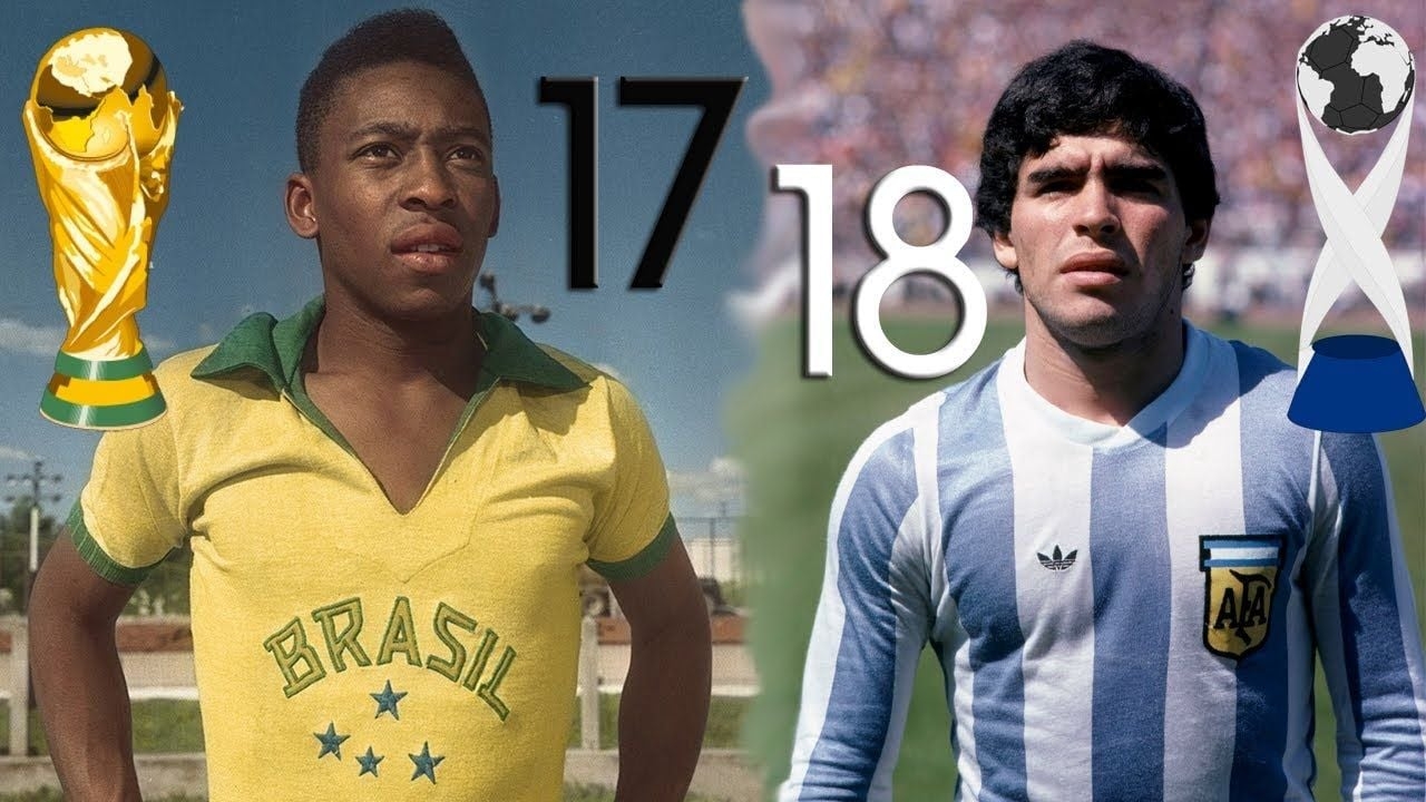 1280x720 Lionel Messi Vs Pele Vs Maradona, Desktop