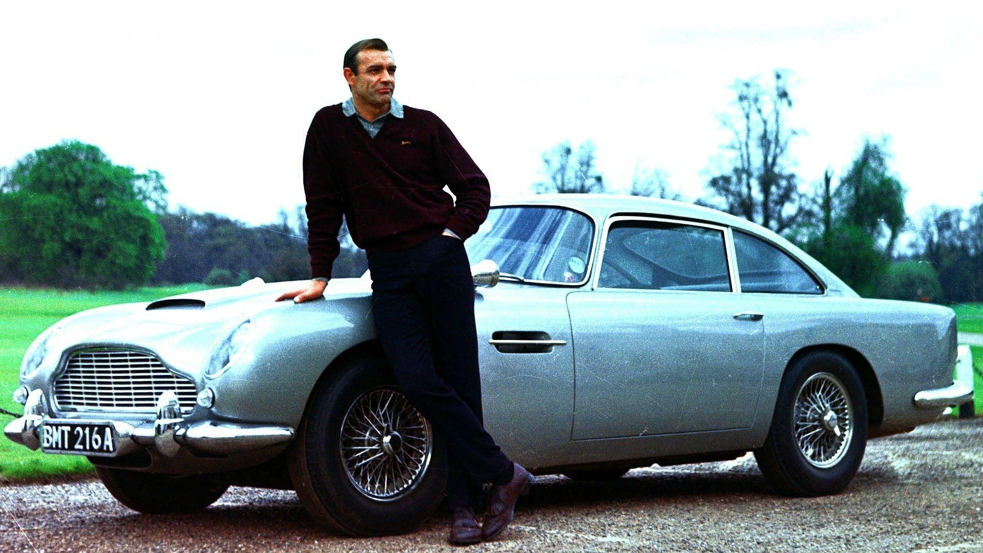 1920x1080 movies sean connery james bond car aston martin db5 007 Wallpaper, Desktop