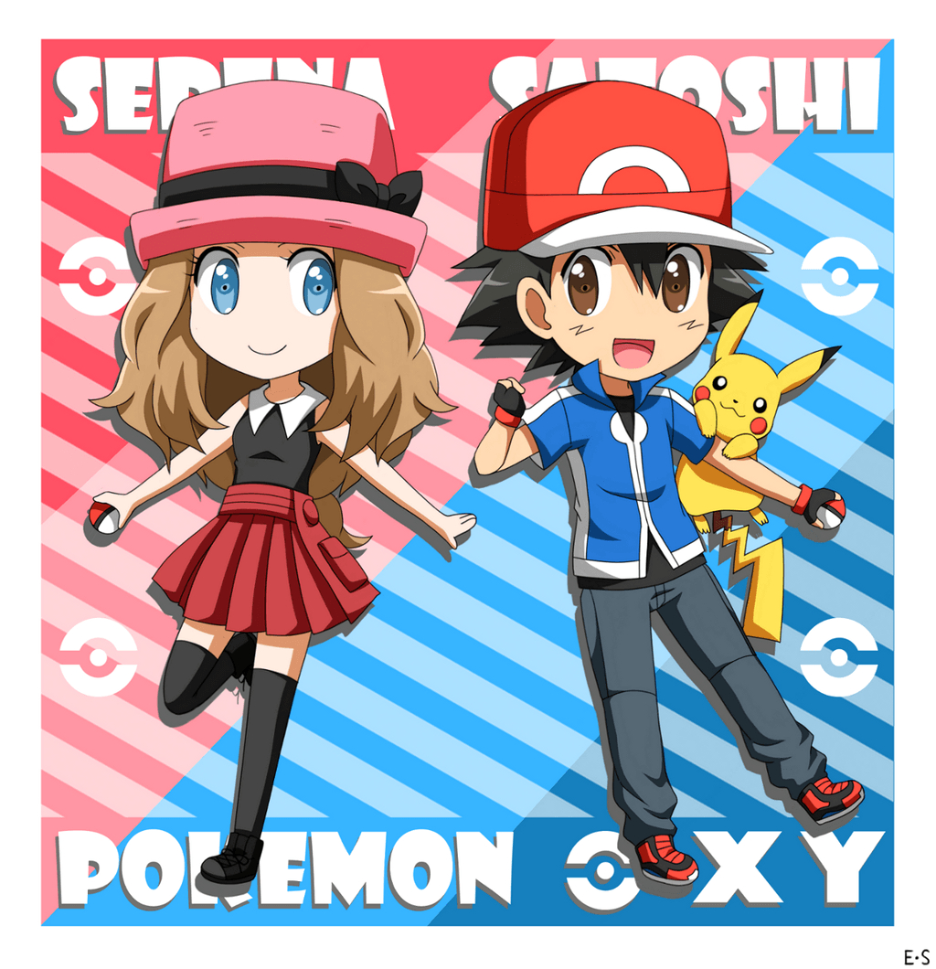 1030x1060 Ash and Serena favourites, Phone