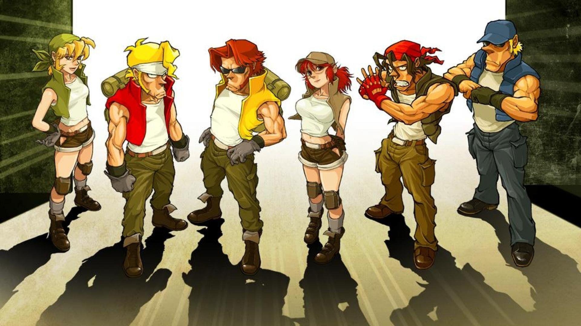 1920x1080 METAL SLUG Metaru Suraggu platform action shooter tps tower, Desktop