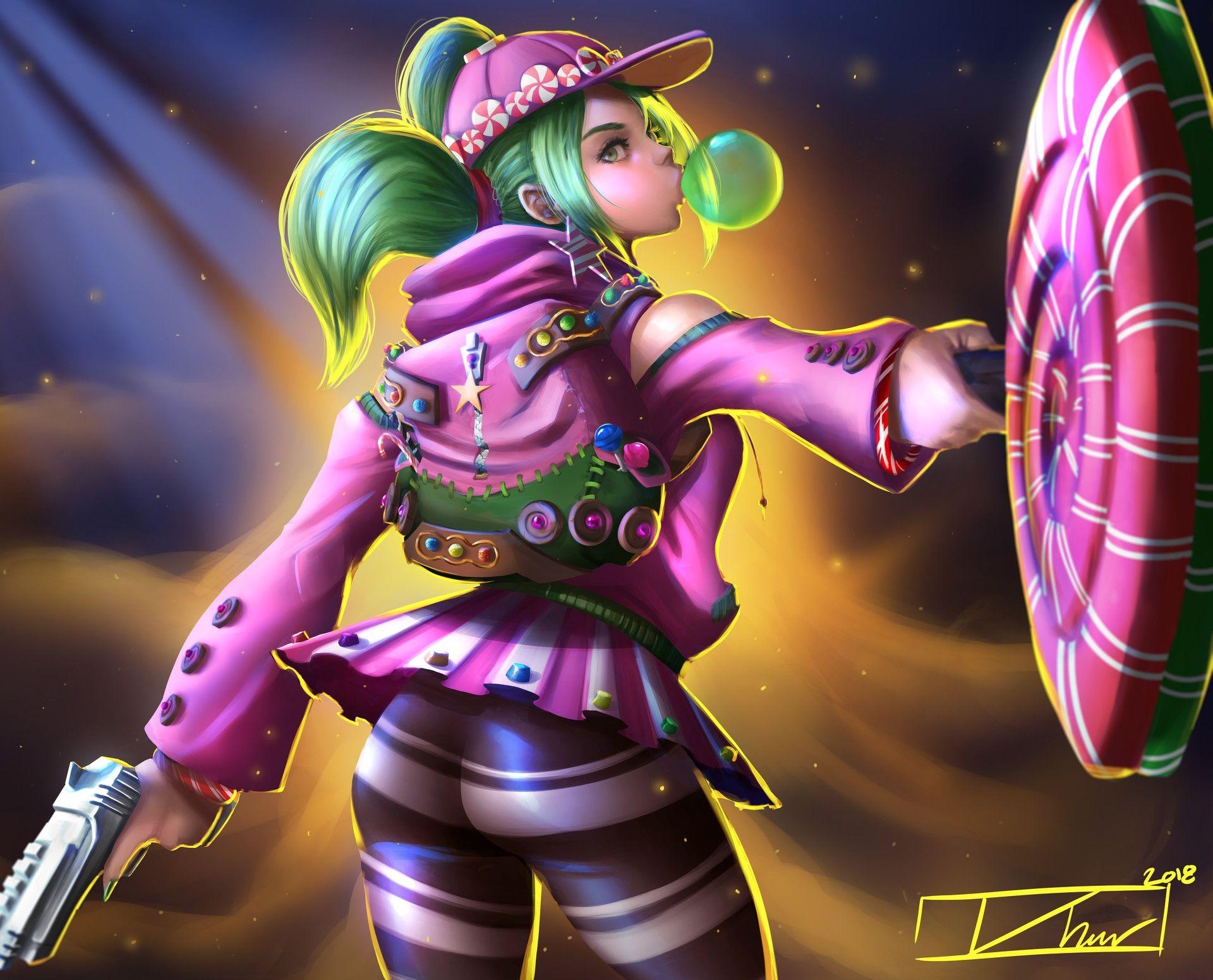 1920x1560 Zoey Battle Royale Amazing Skin Concept Wallpaper and Free, Desktop