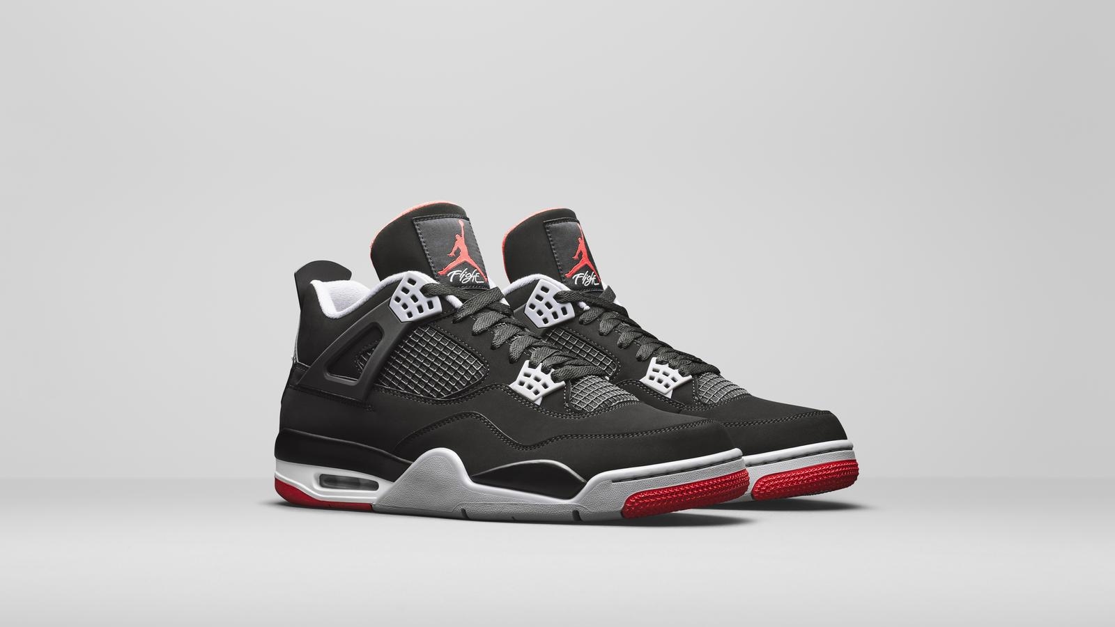 1600x900 Air Jordan 4 Bred Official Image and Release Date, Desktop