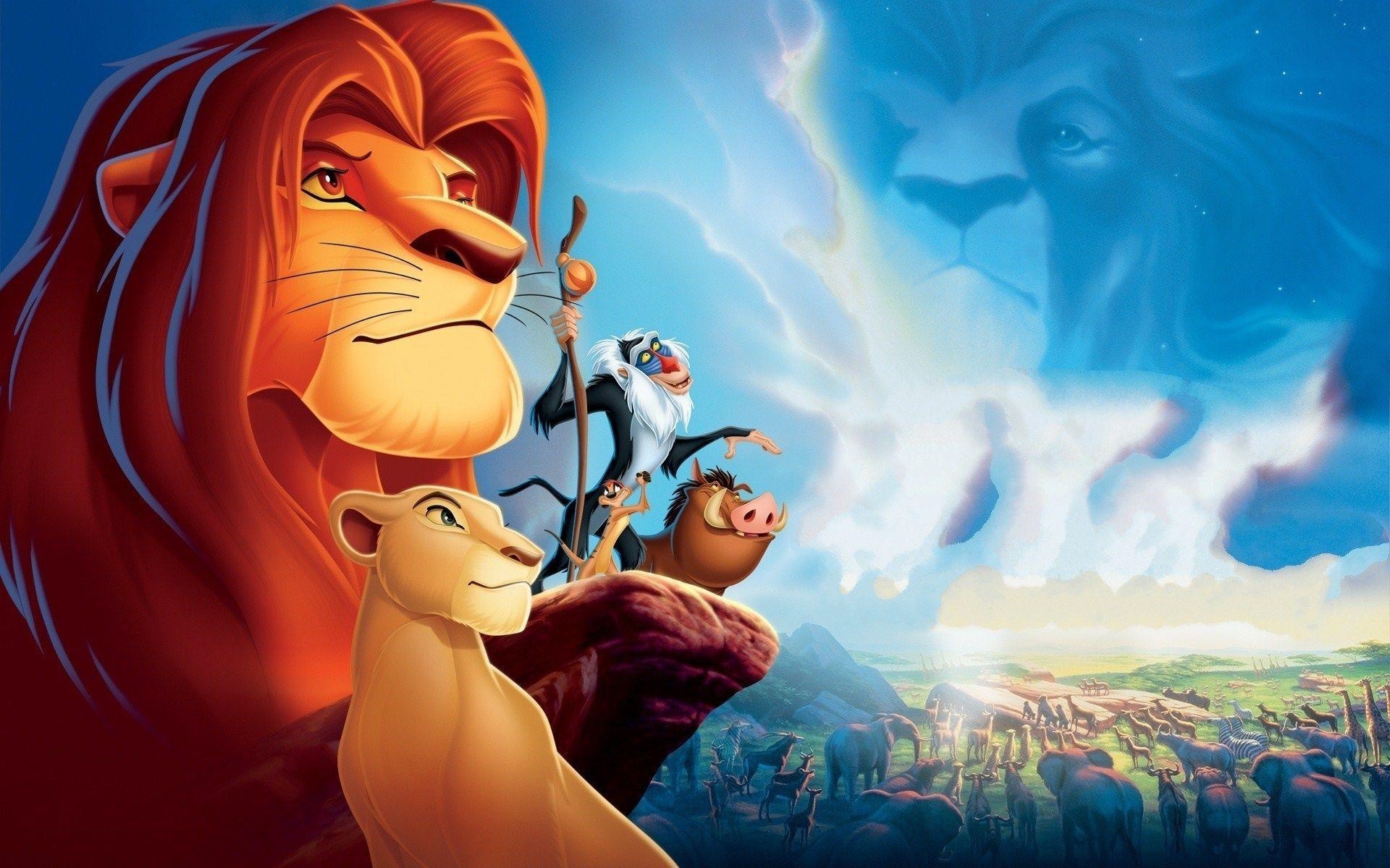 1920x1200 Lion King Cartoon Timon Pumbaa Nala Simba Mandrill Rafiki Mufasa, Desktop