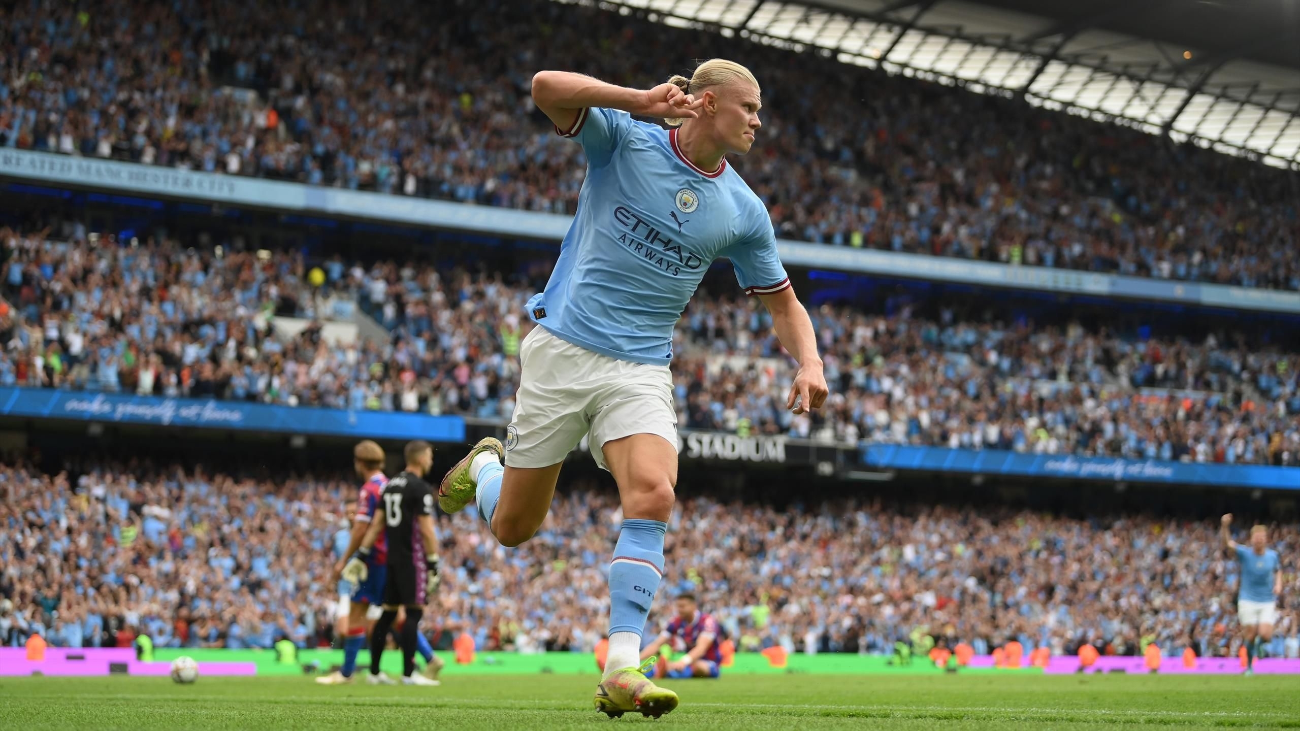 2560x1440 Erling Haaland: Manchester City Star Says He Will 'get Even Better' After First Premier League Hat Trick, Desktop