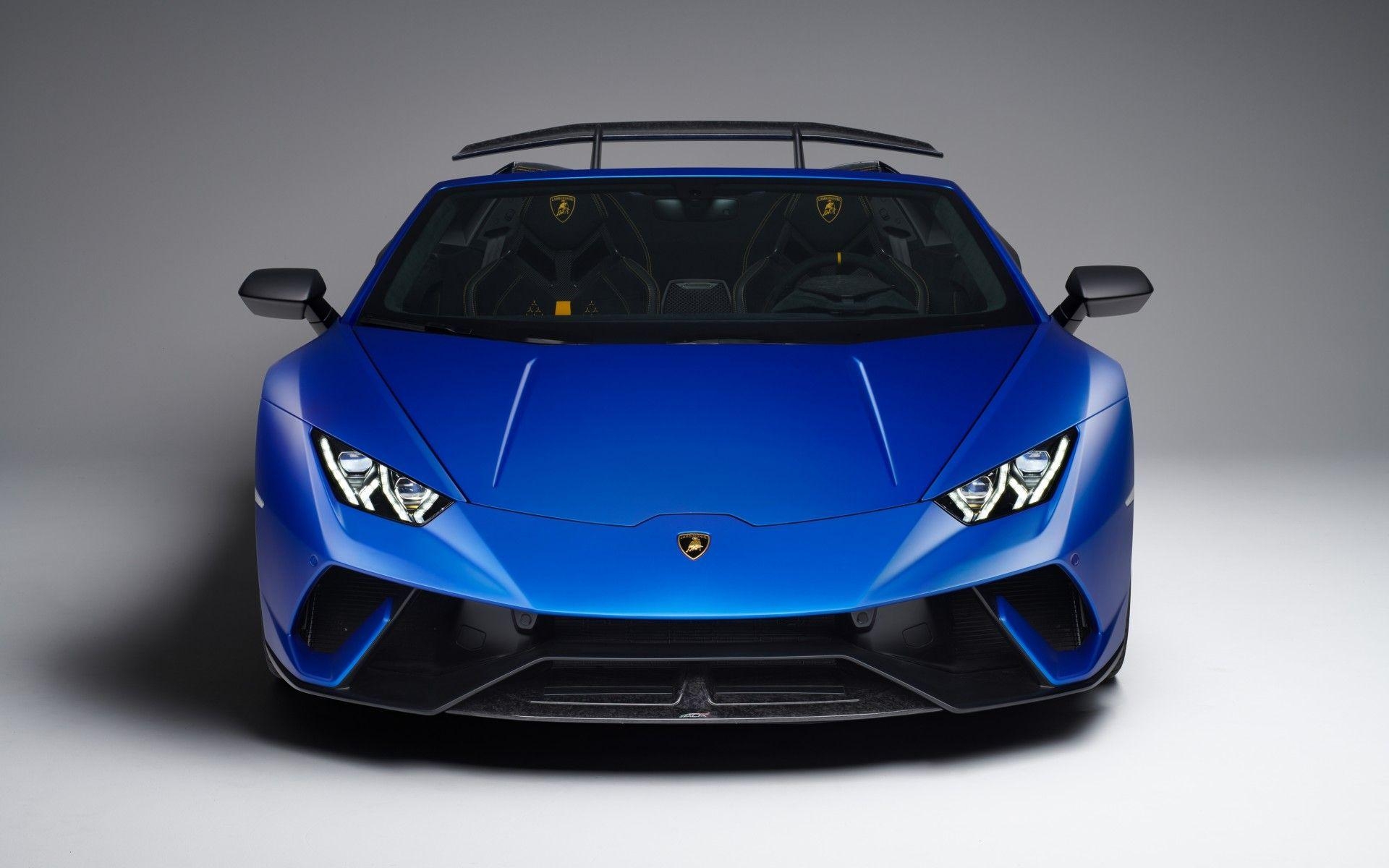 1920x1200 Wallpaper Lamborghini Huracan Performante Spyder, Geneva Motor Show, Desktop