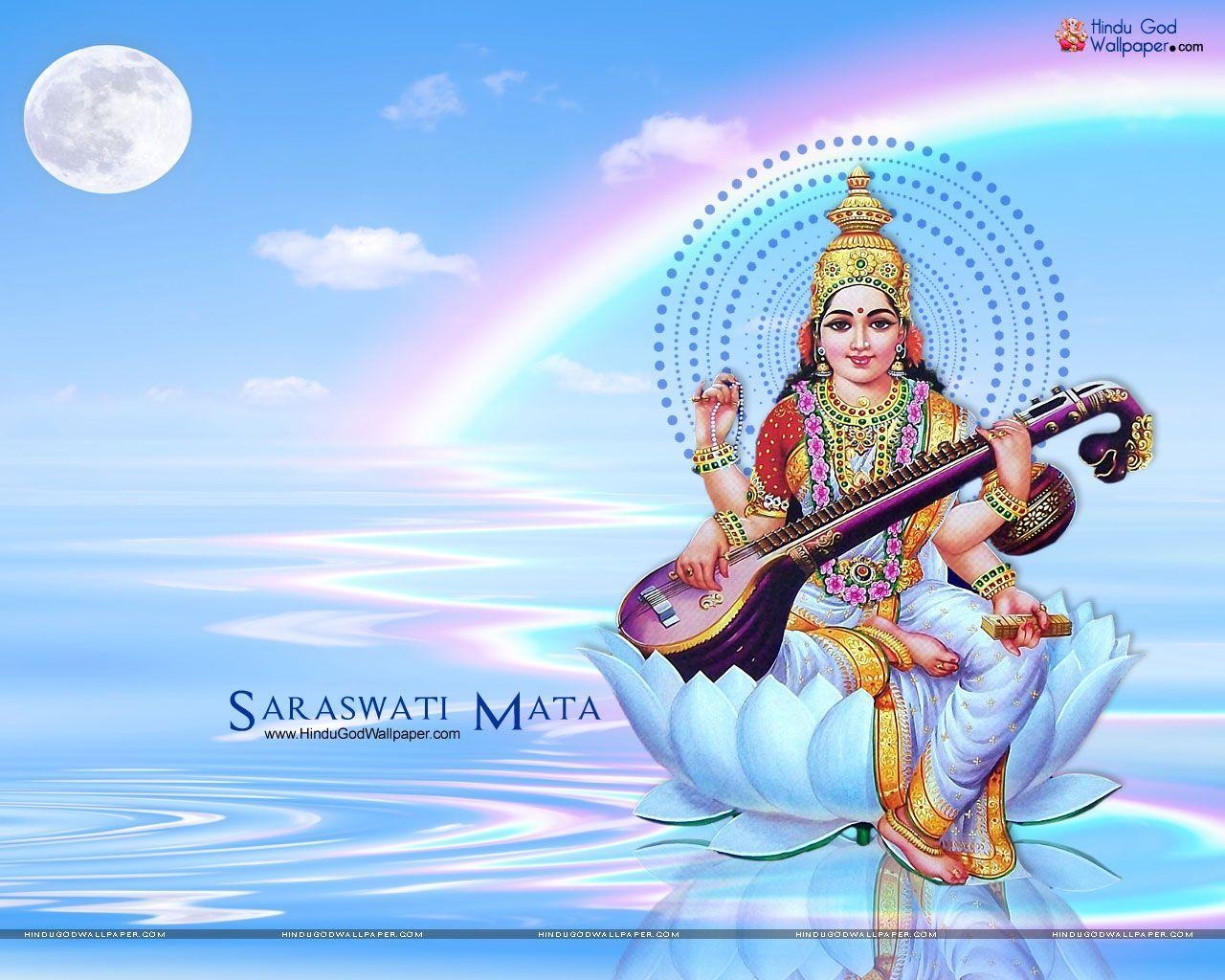 1280x1030 Jai Maa Saraswati Wallpaper HD Wallpaper Download. Wallpaper, Desktop