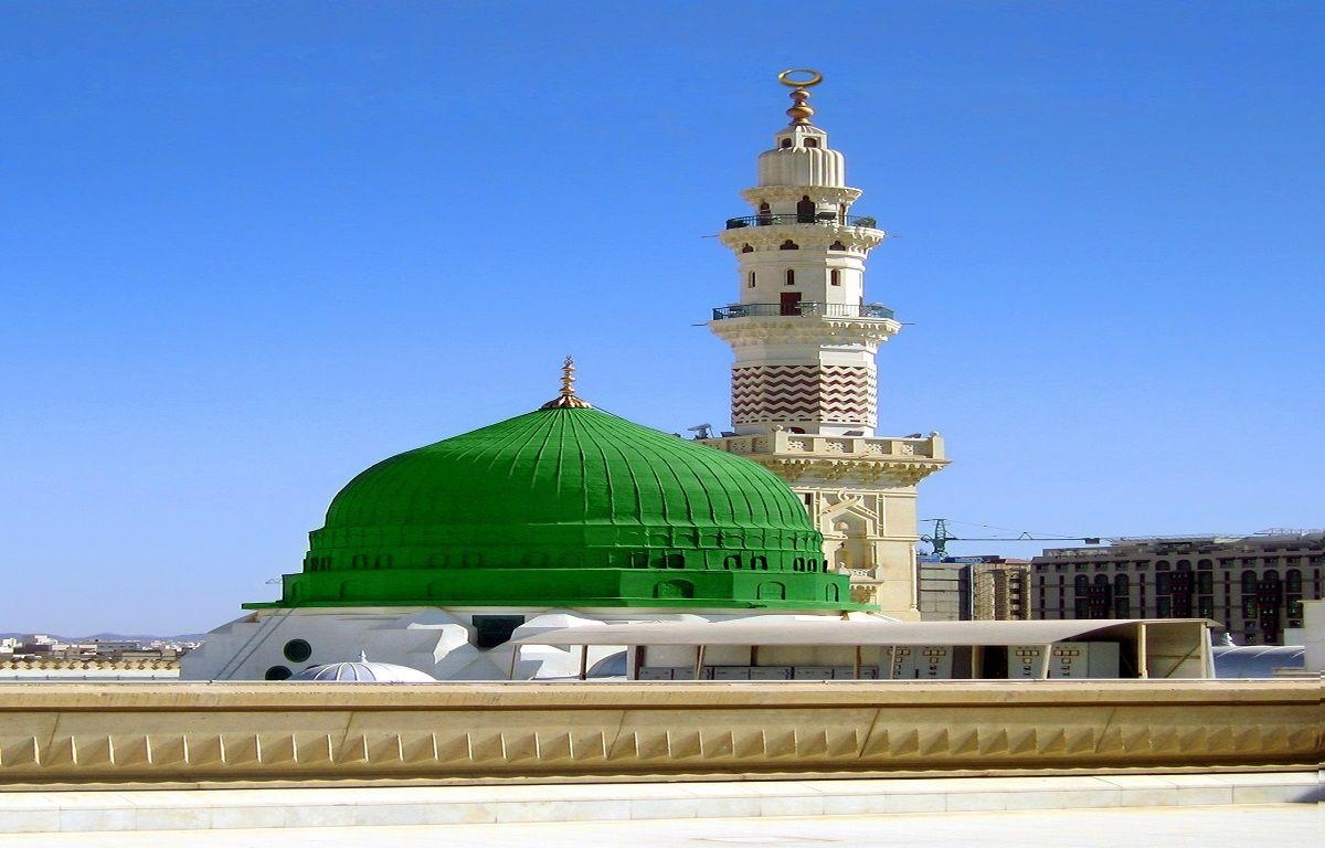 1200x770 Near Look Madina Shareef So Beautiful Hd Wallpaper Free, Desktop