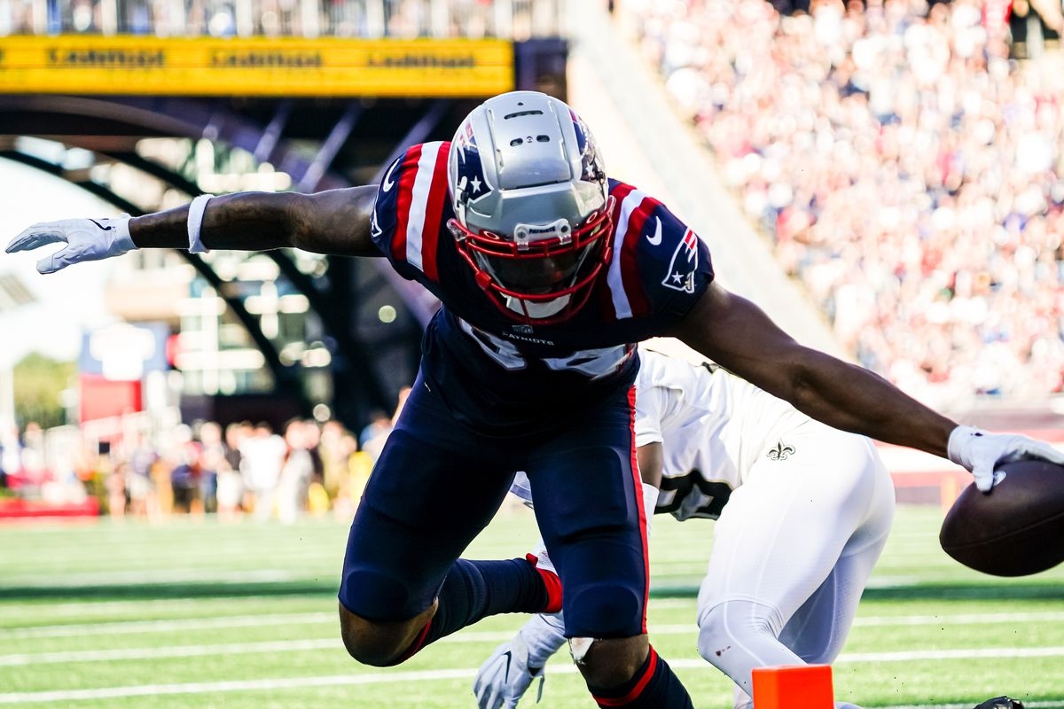 1200x800 Patriots wideout Kendrick Bourne makes mark in loss to Saints: 'It felt good, but you know it is not enough', Desktop