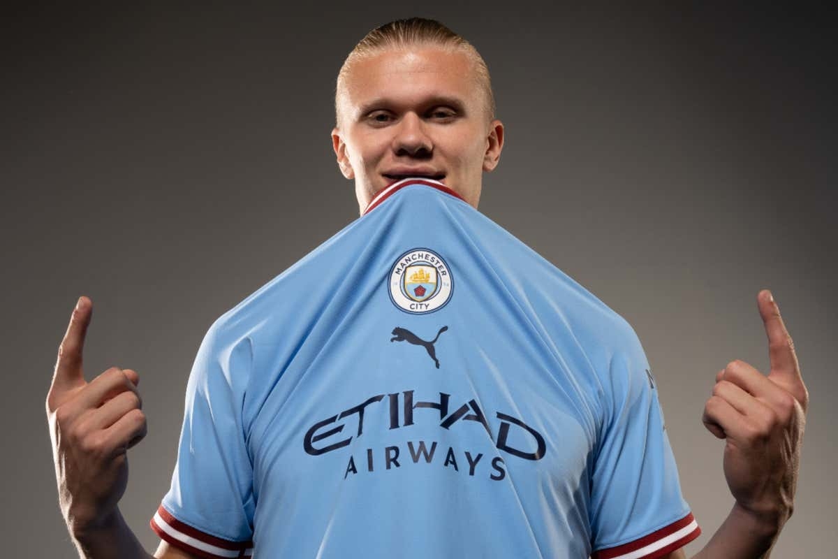 1200x800 When Will Erling Haaland Make His Man City Debut? Pre Season & Premier League Bows For £51m Striker. Goal.com US, Desktop