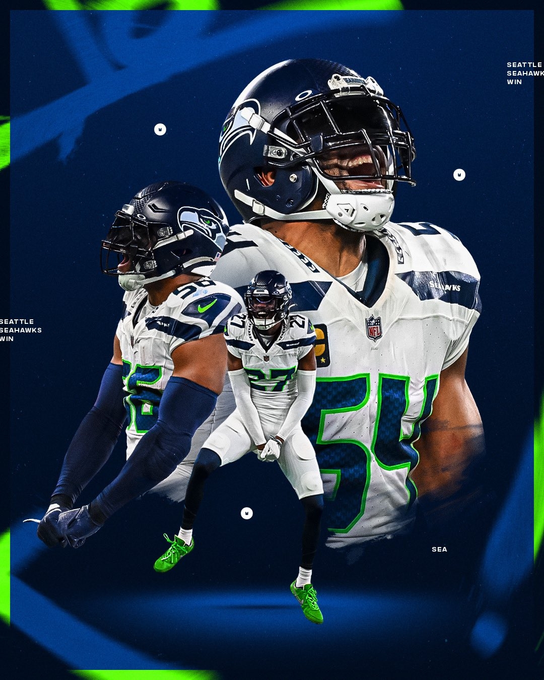 1080x1350 Seattle Seahawks IN A ROW, Phone