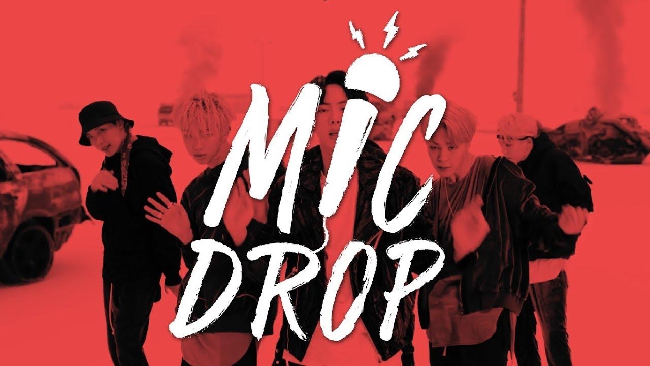 1280x720 BTS (방탄소년단) MIC Drop (Steve Aoki Remix) Lyrics (Han, Rom, Eng), Desktop