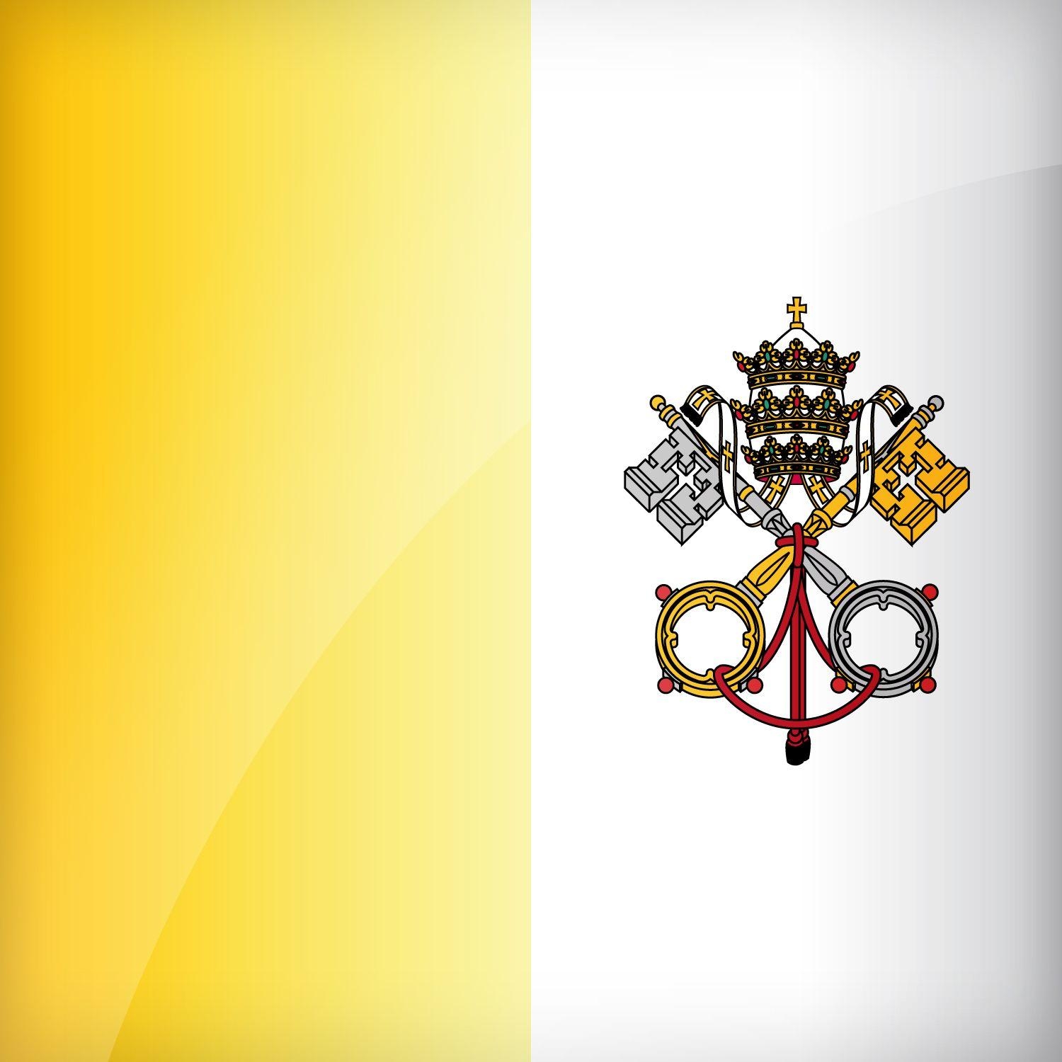 1500x1500 Flag of Vatican. Find the best design for Vatican Flag, Phone