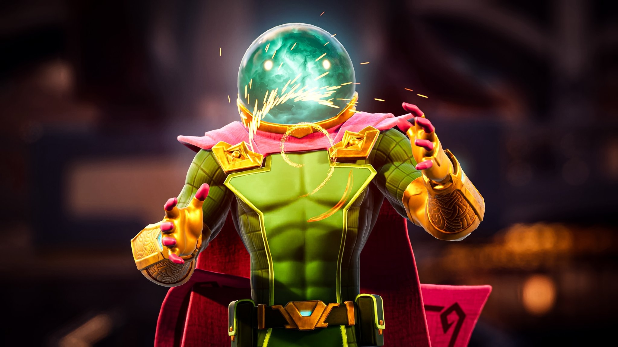 2050x1160 Mysterio Fortnite wallpaper, Desktop