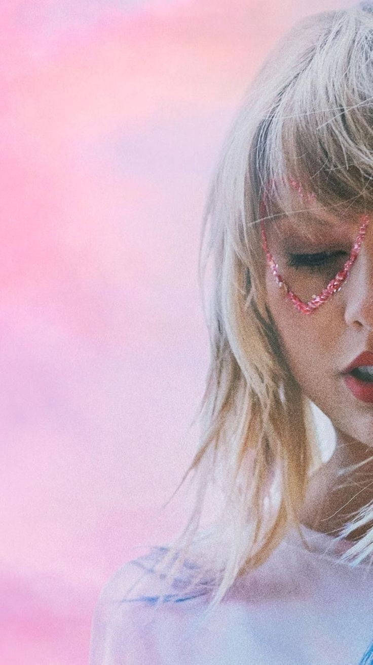 740x1310 Taylor Swift Pink Heart Wallpaper, Phone