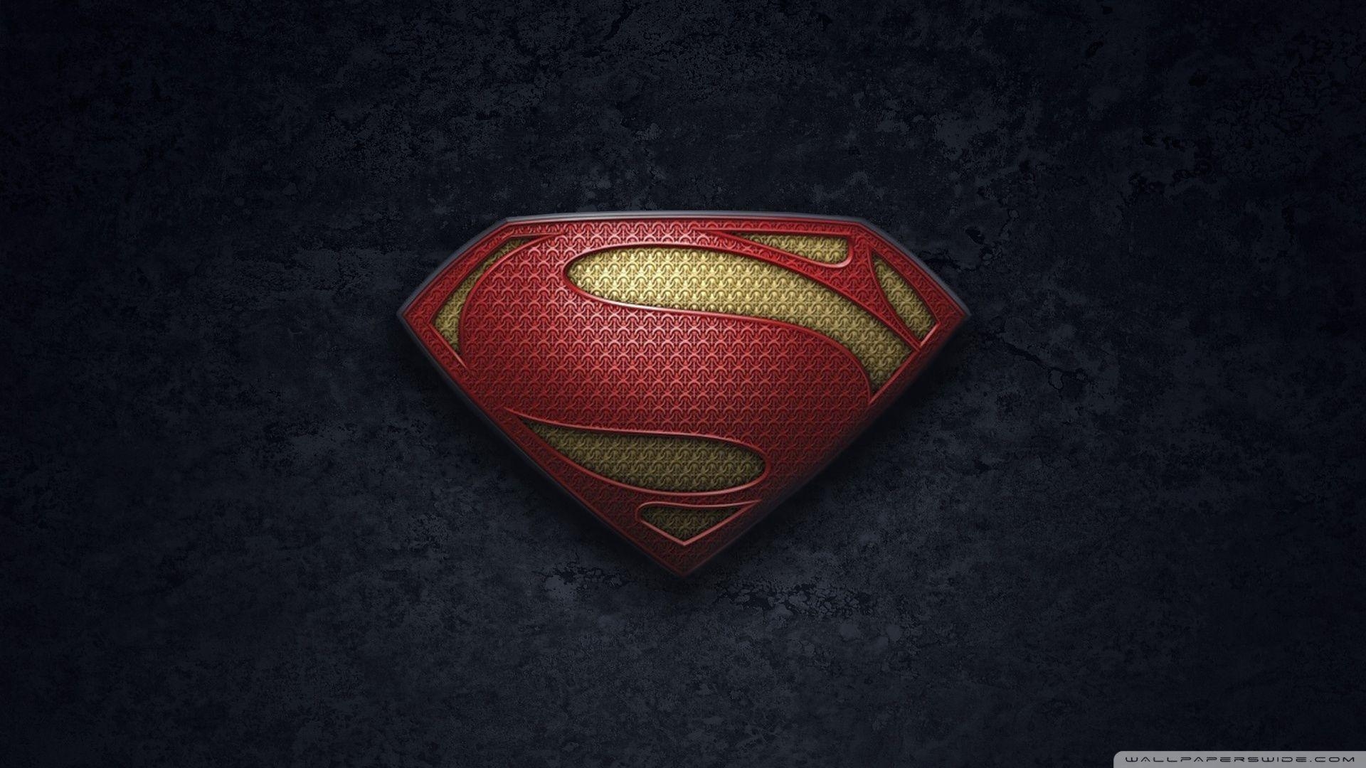 1920x1080 Man of Steel Logo desktop PC and Mac wallpaper, Desktop