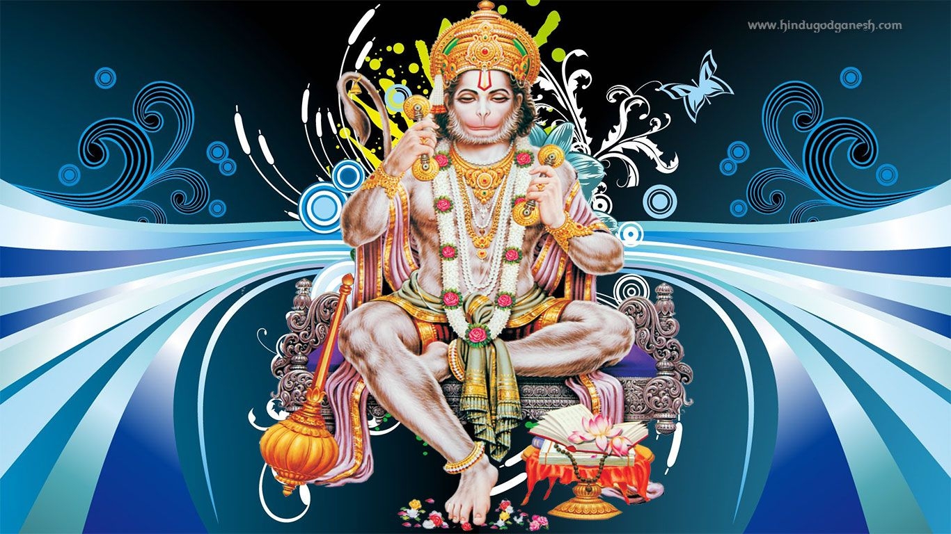 1370x770 Ram Bhakt Hanuman HD Wallpaper Download Free Image Full HD Download, Desktop