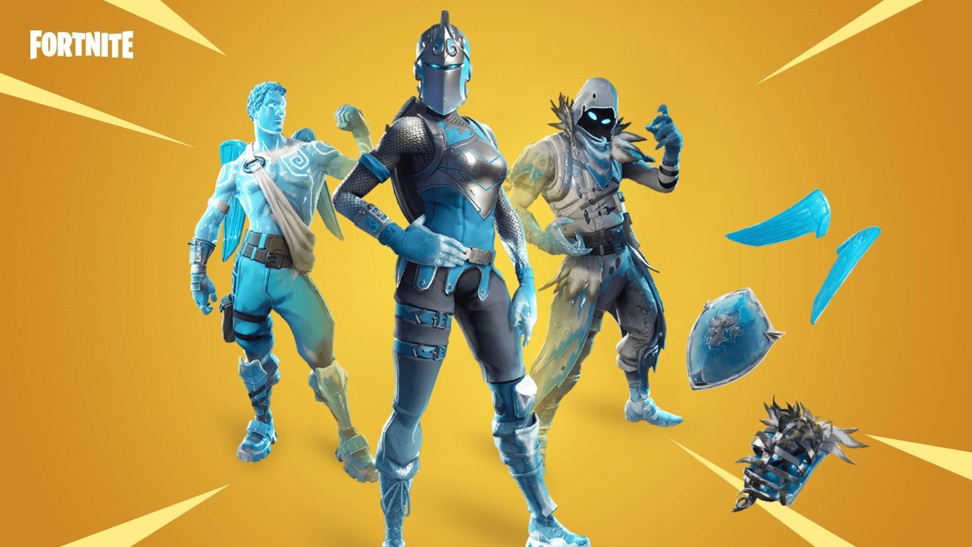 1920x1080 Frozen Fortnite Skins Wallpaper, Desktop