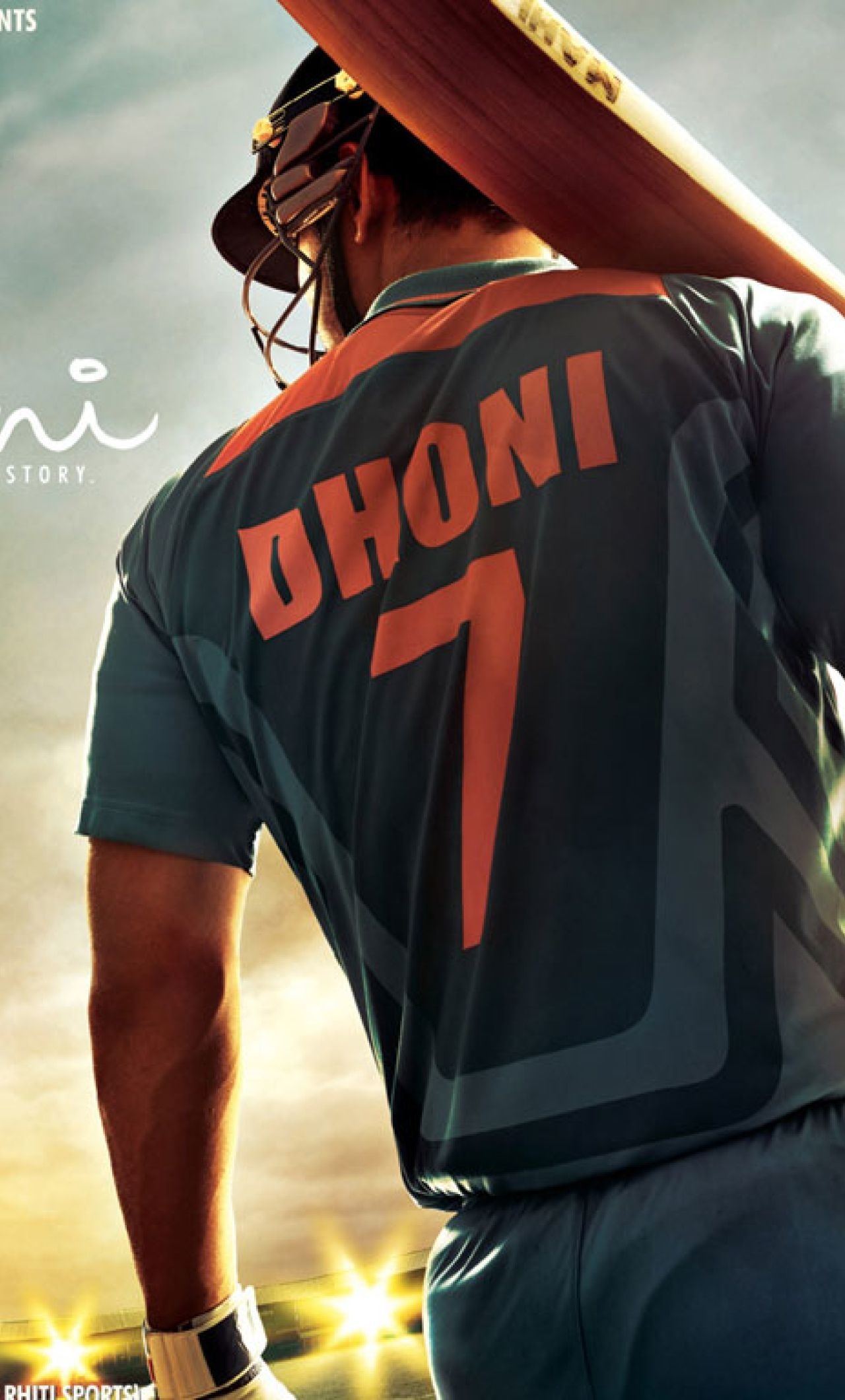 1280x2120 Dhoni HD Wallpaper for Mobile, Phone