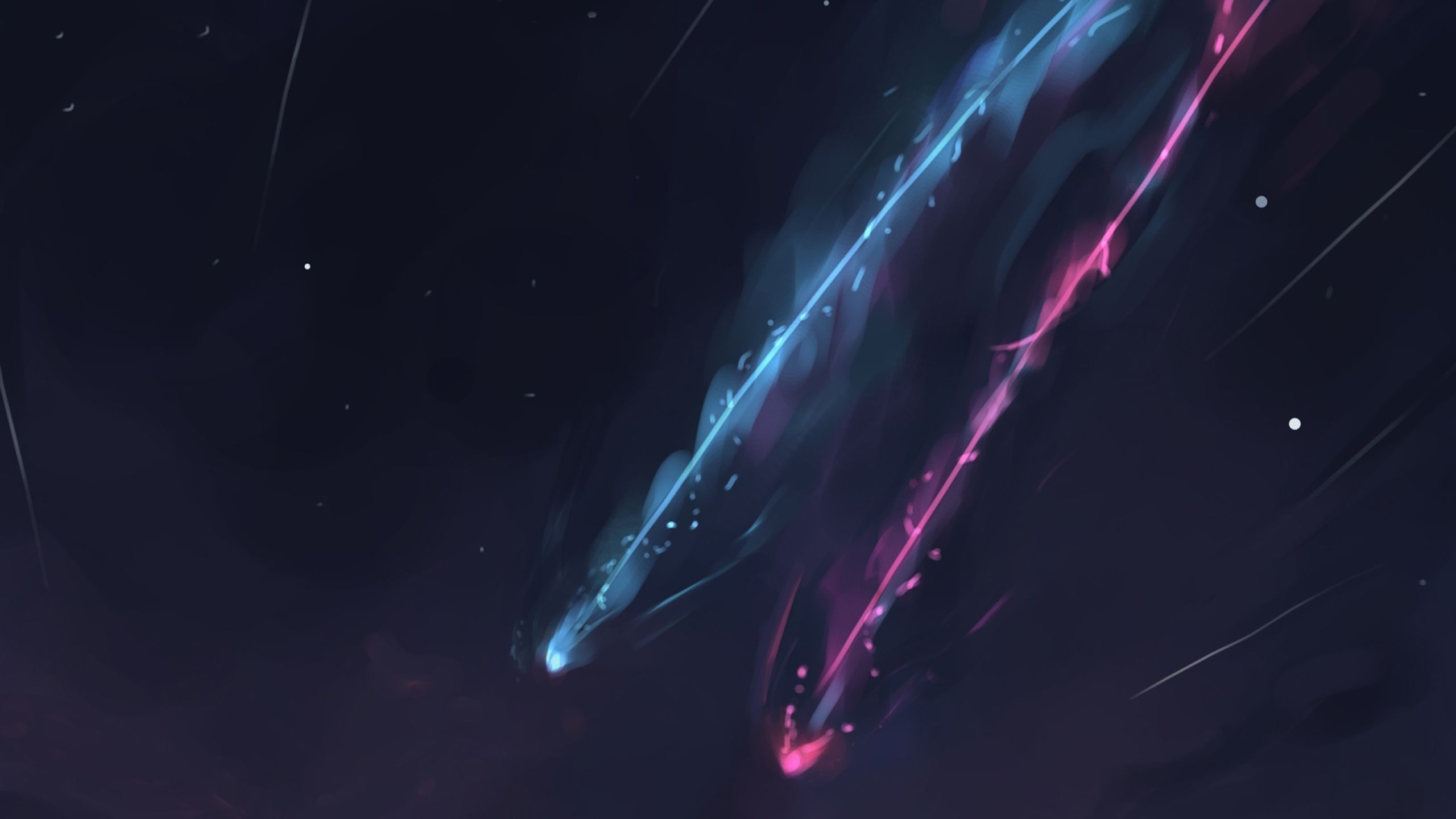 2560x1440 Your Name Anime Abstract Painting 1440P Resolution, Desktop