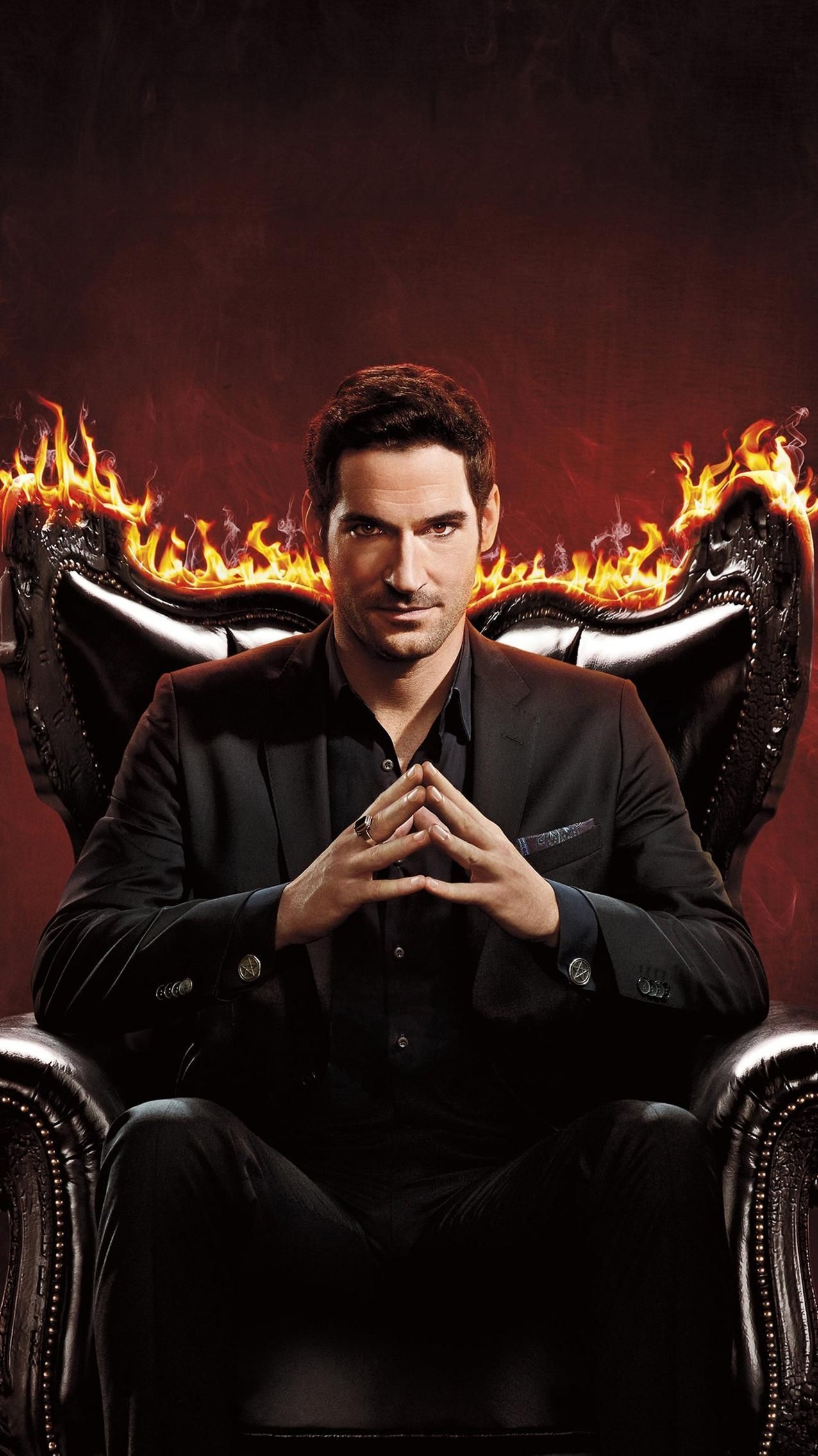 1280x2270 Lucifer Phone Wallpaper. Moviemania. Lucifer, Lucifer morningstar, Tom ellis lucifer, Phone