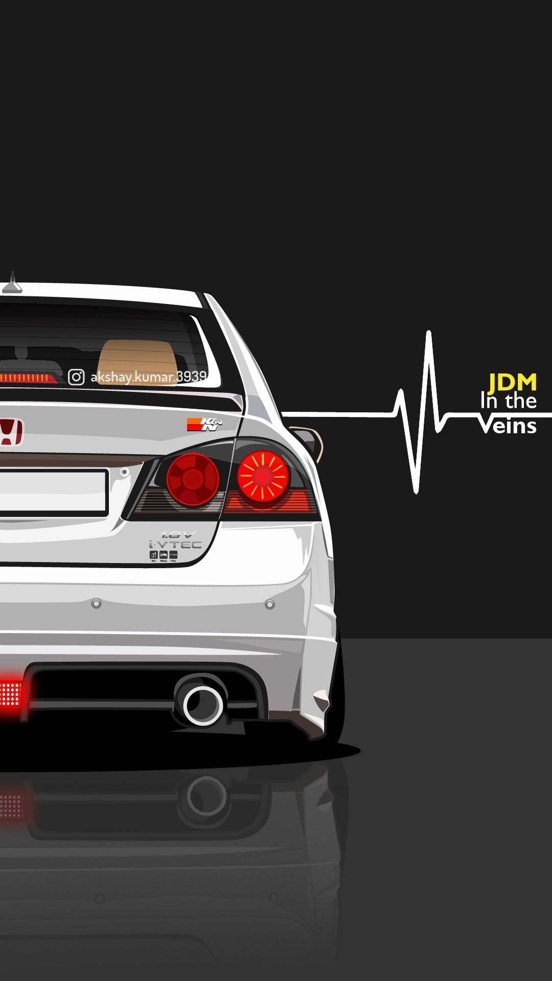 1090x1920 Honda Civic Wallpaper. Indian Cars Wallpaper. Civic FD2. JDM Wallpaper. Phone Wallpaper. Honda civic, Honda, Jdm, Phone