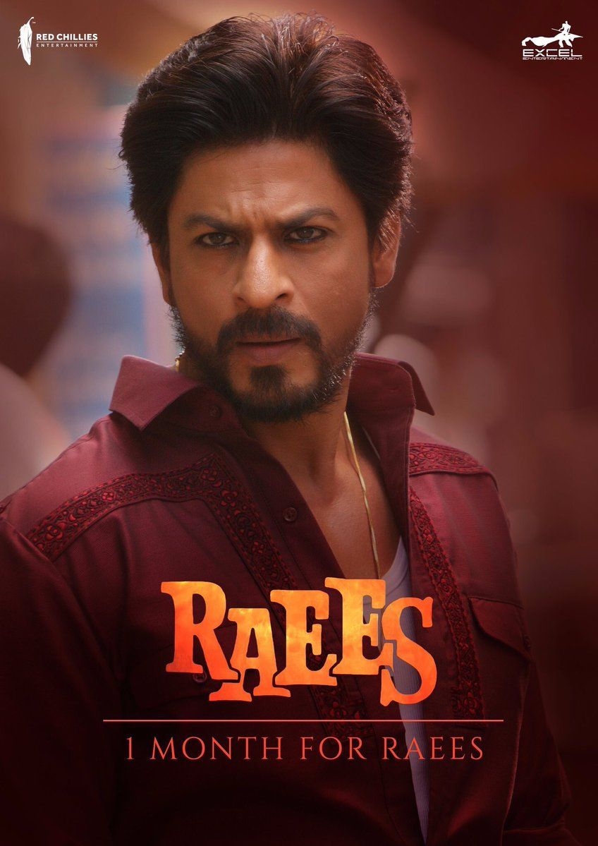 850x1200 Shah Rukh Khan's Raees movie poster, Image, Gallery, Phone