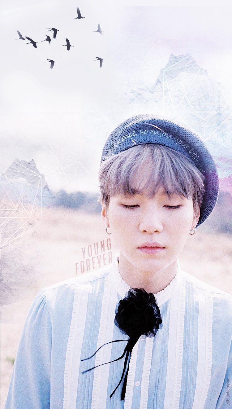 750x1320 Bts Suga Yoongi young forever wallpaper. Wallpaper, Phone