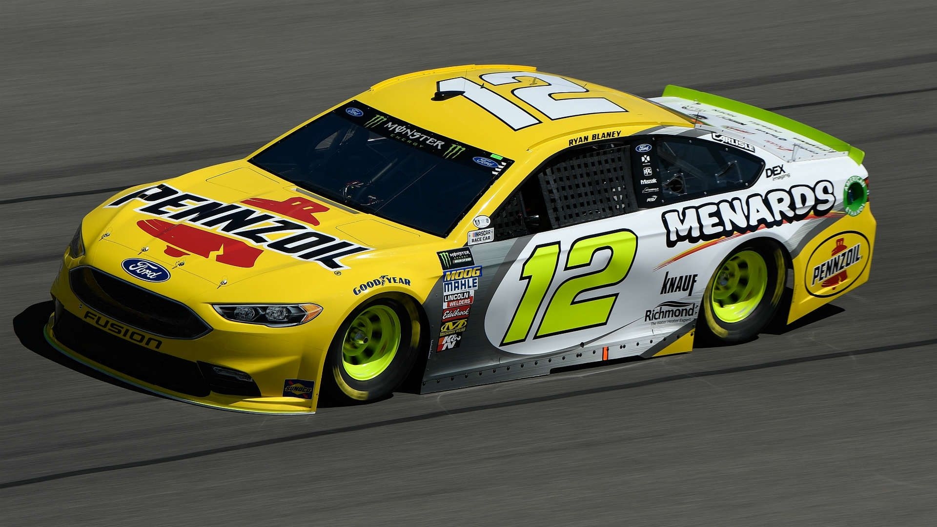 1920x1080 NASCAR starting lineup at Las Vegas: Ryan Blaney claims the pole, Desktop