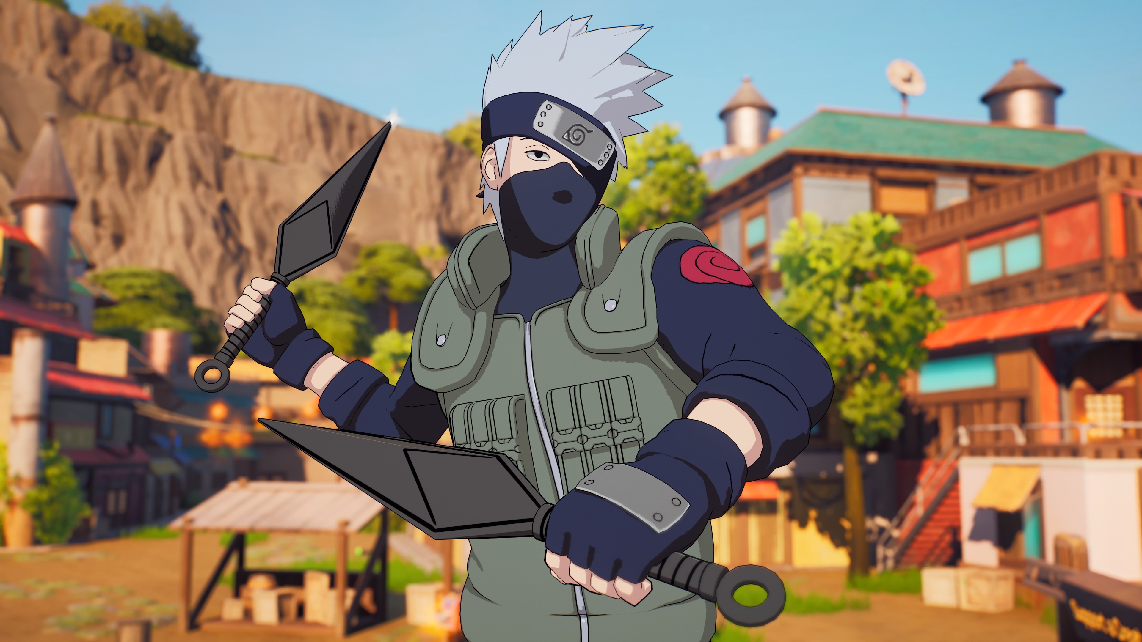 3840x2160 Kakashi Hatake Fortnite wallpaper, Desktop