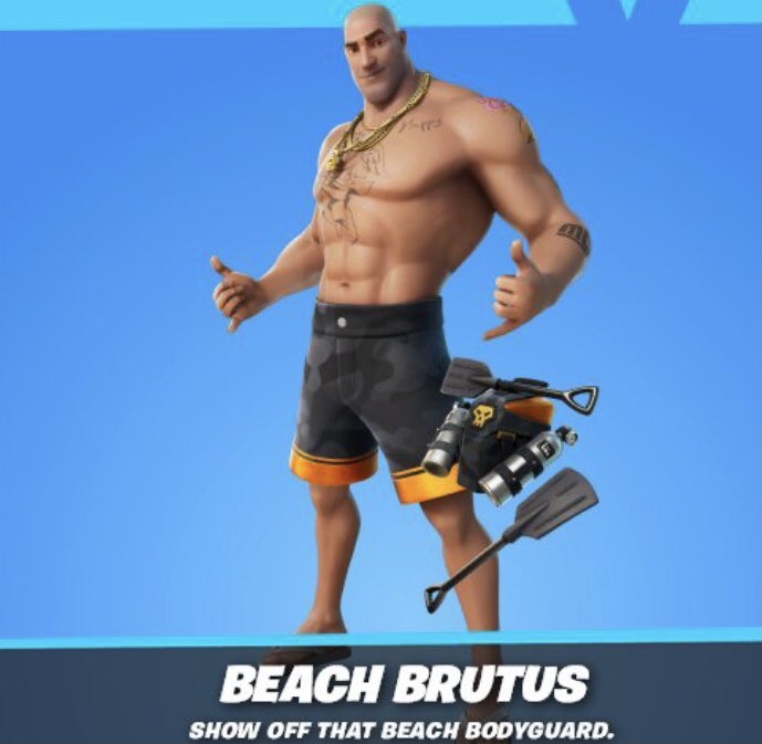 690x680 Beach Brutus Fortnite wallpaper, Desktop