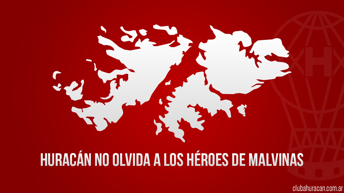 1370x770 Homenaje a los veteranos de Malvinas hinchas de Huracán, Desktop