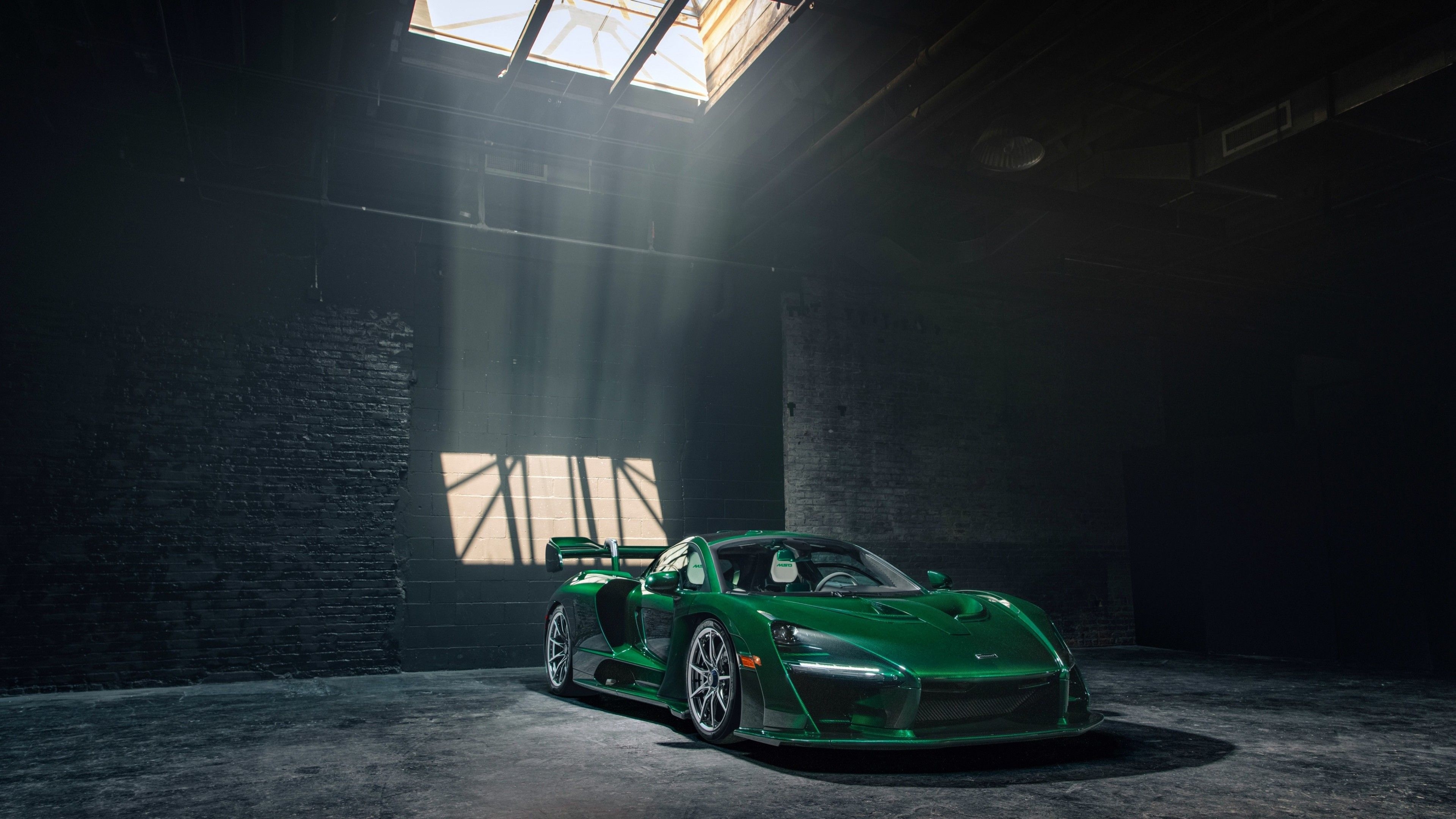 3840x2160 Wallpaper McLaren Senna GTR Green Carbon, supercar, 2018 Cars, 4K, Cars & Bikes, Desktop