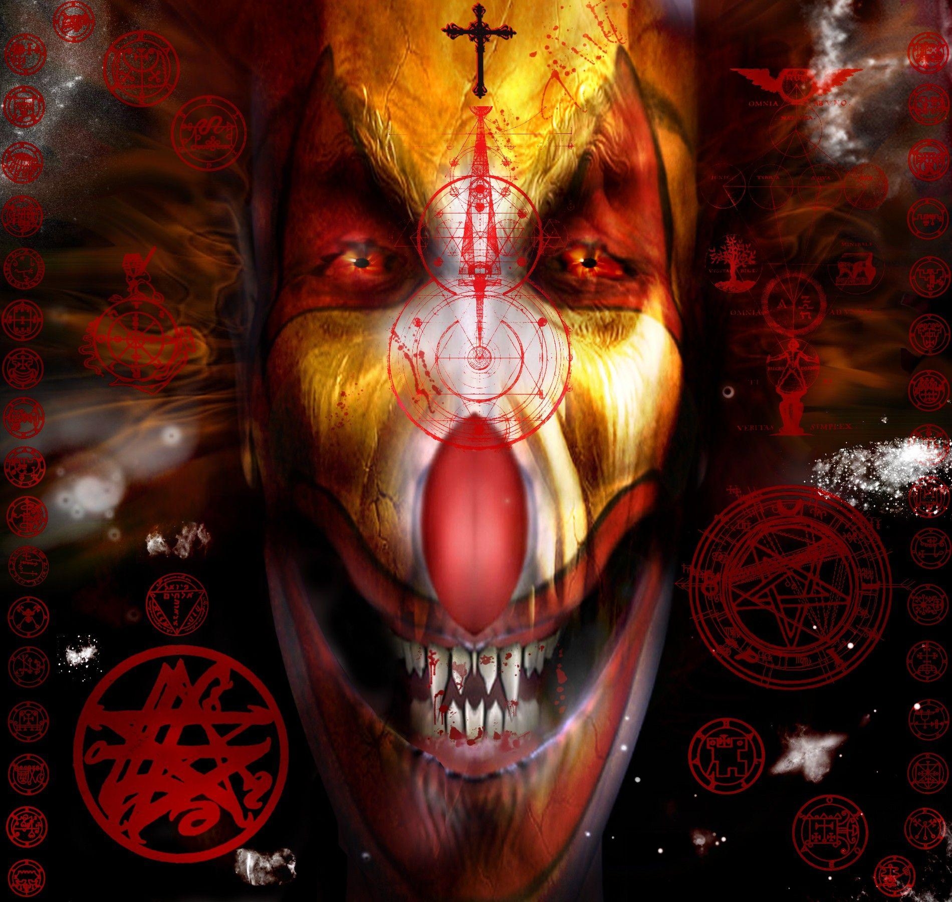 1900x1800 Scary Clown HD Wallpaper, Desktop