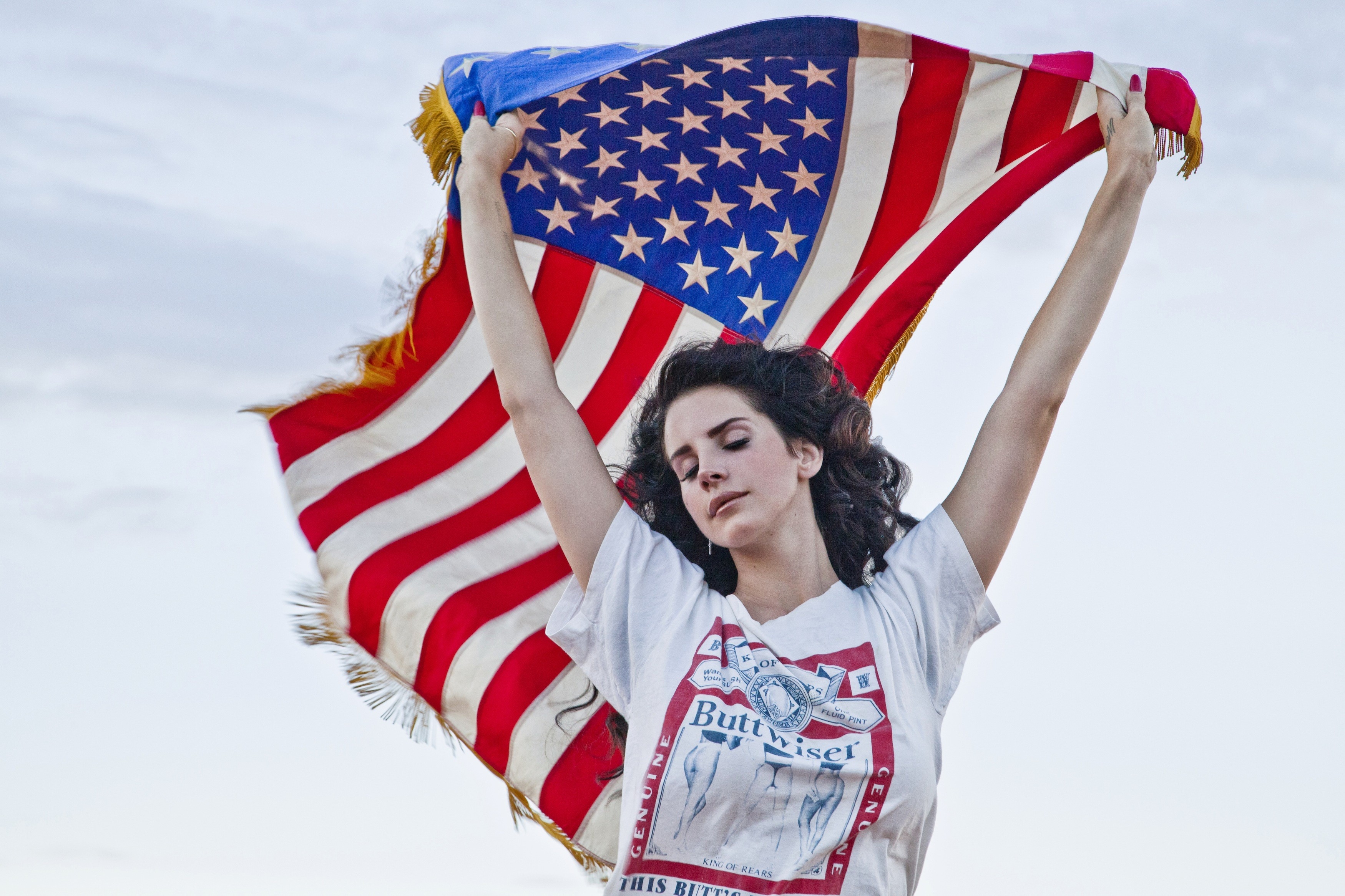 3500x2340 Lana Del Rey, Flag Wallpaper HD / Desktop and Mobile Background, Desktop