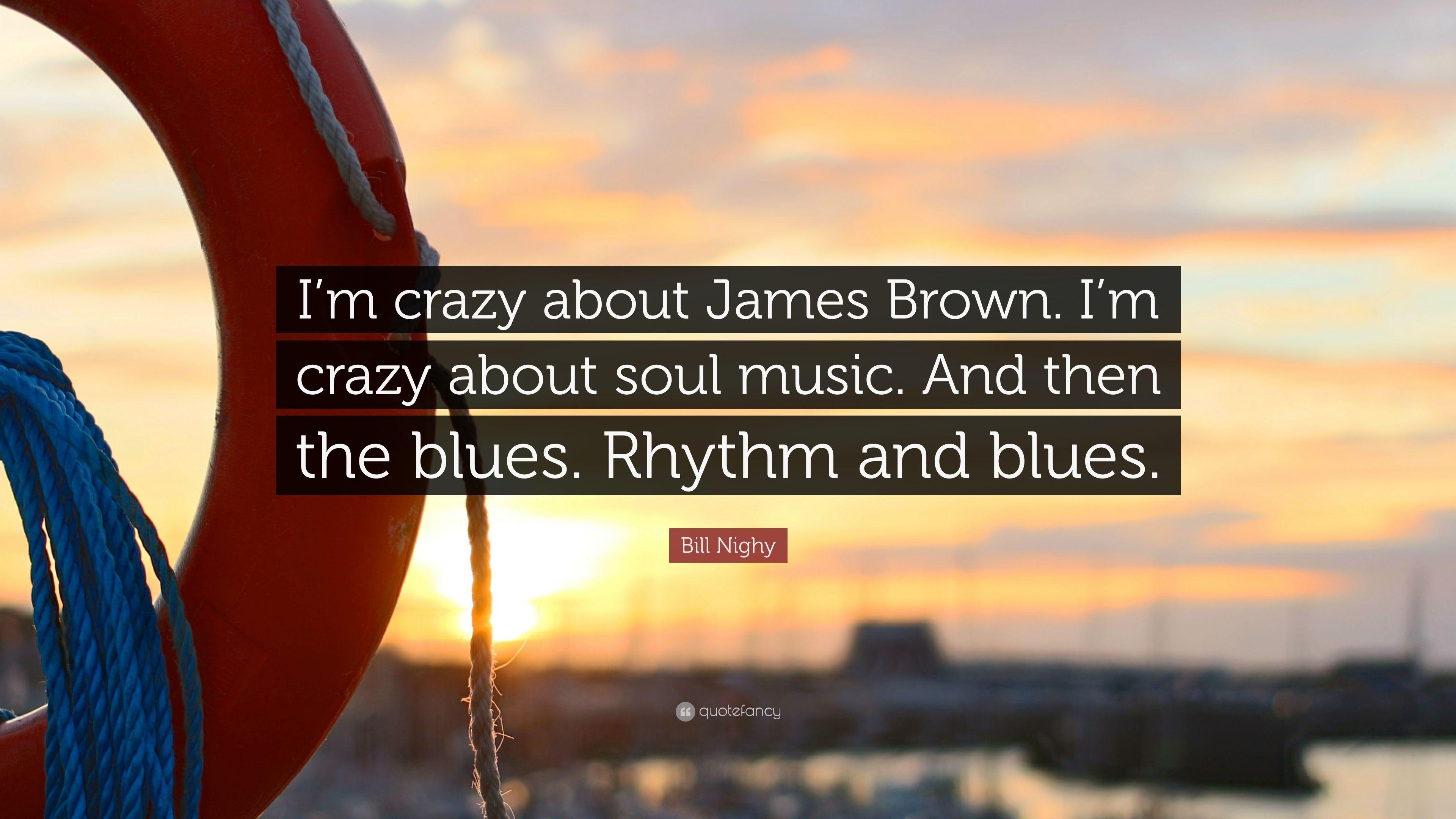 3840x2160 Bill Nighy Quote: “I'm crazy about James Brown. I'm crazy about soul, Desktop