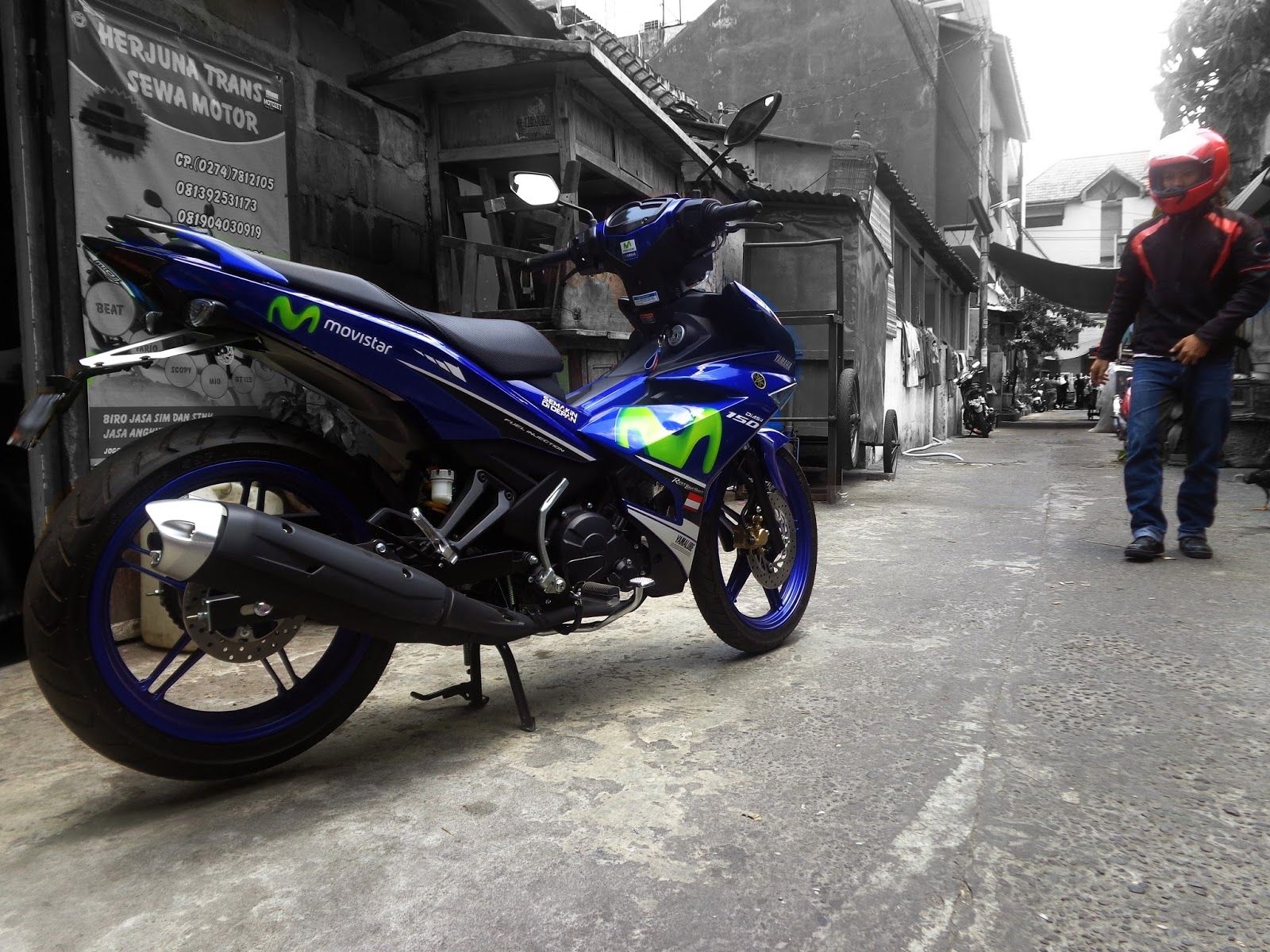 1600x1200 Koleksi Modifikasi Motor Jupiter Mx King Movistar Terlengkap, Desktop