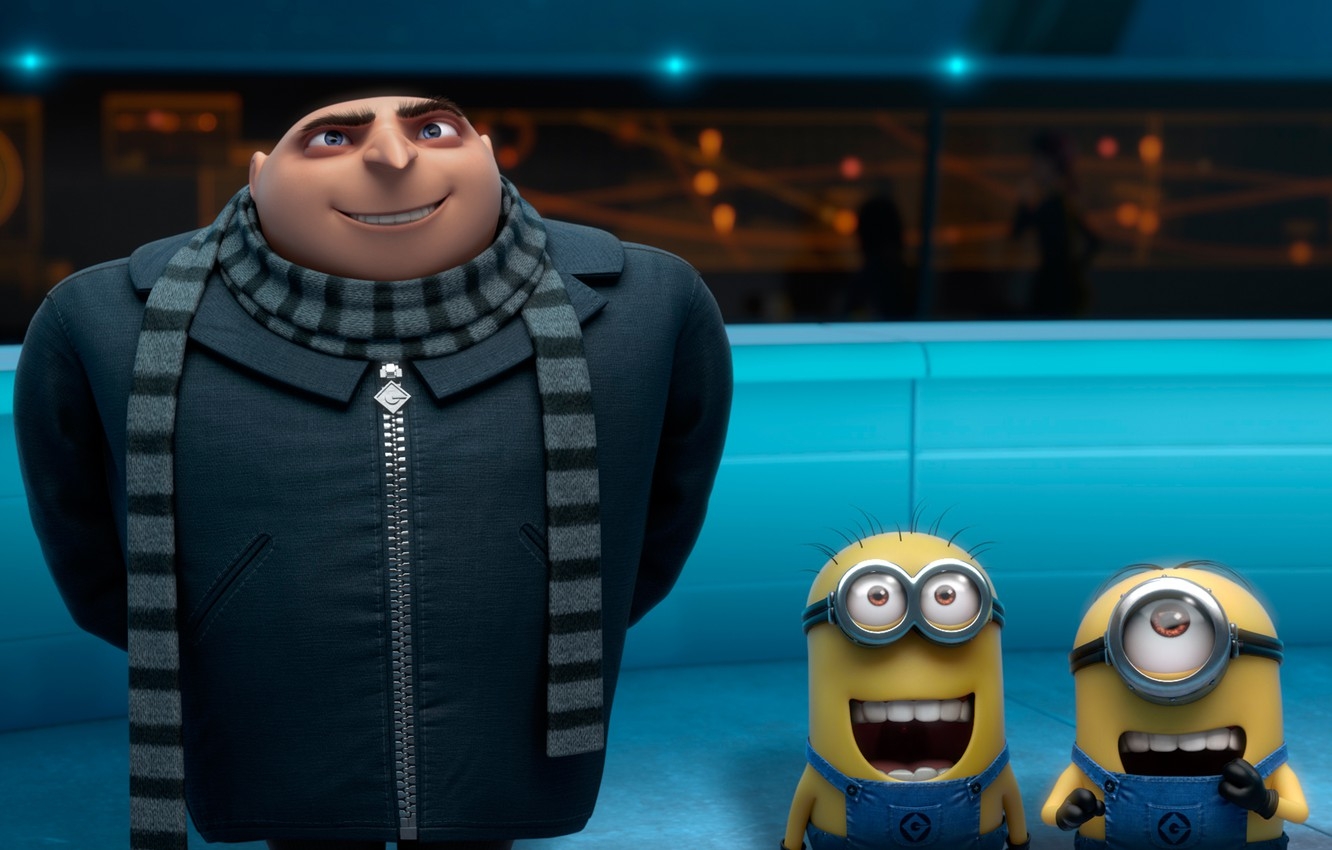 1340x850 Wallpaper Minions, Minions, Despicable Me Gru, Despicable Me - for desktop, section фильмы, Desktop