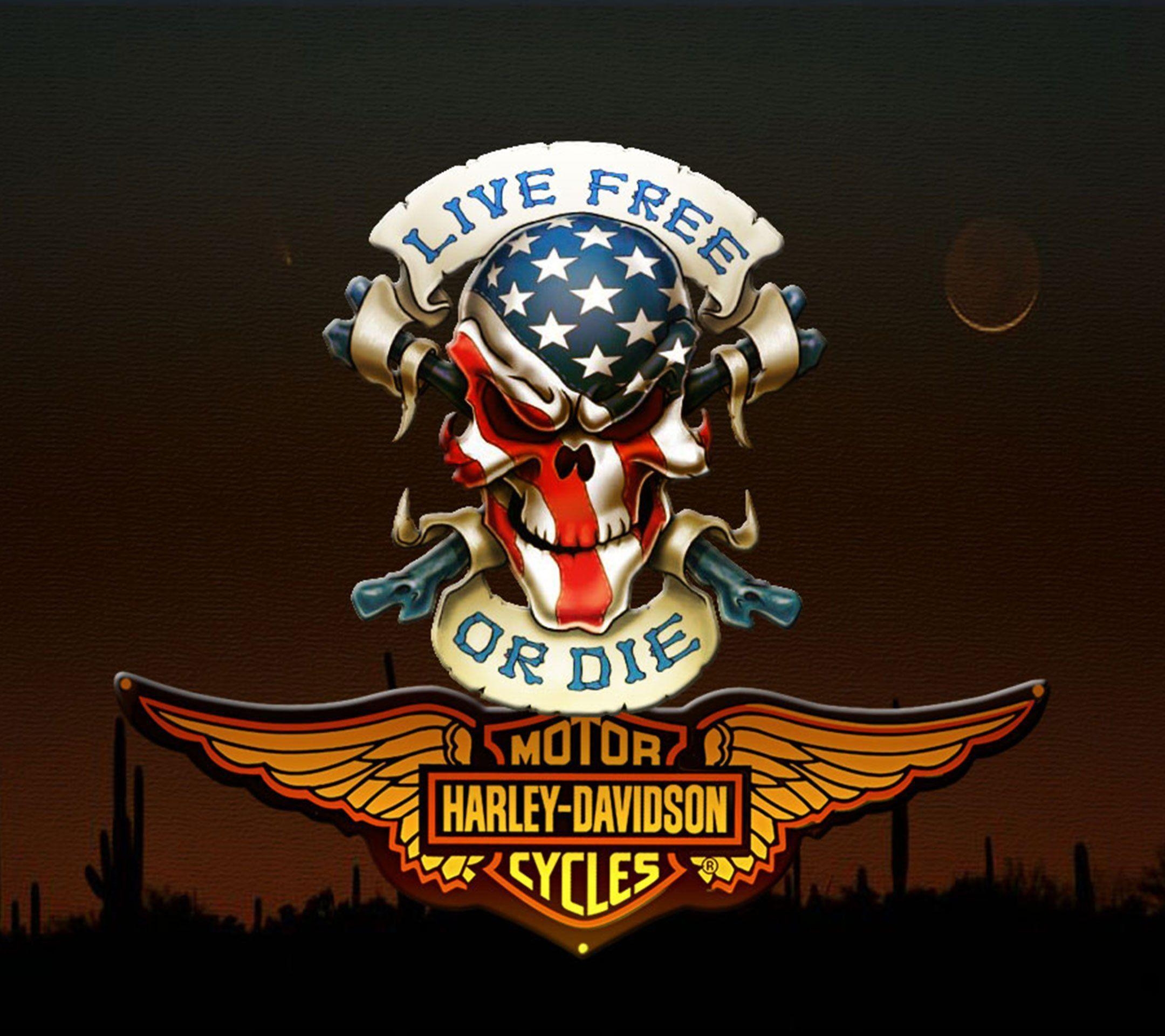 2160x1920 Harley Davidson Logo Wallpaper Background 1 HD Wallpaper, Desktop