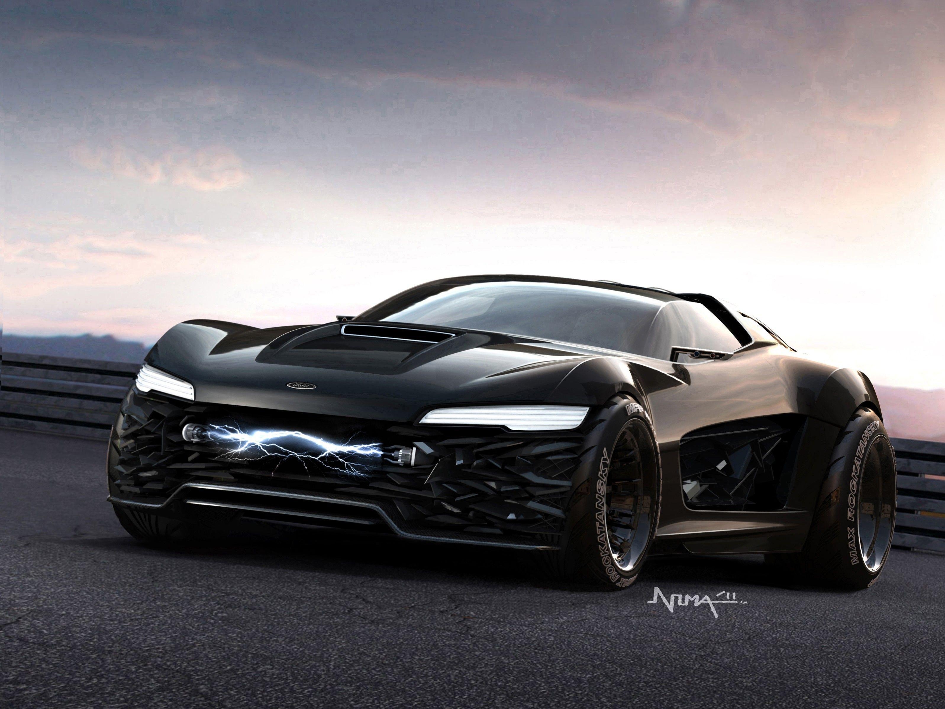 3200x2400 Concept art vehicles ford falcon black australia wallpaper, Desktop