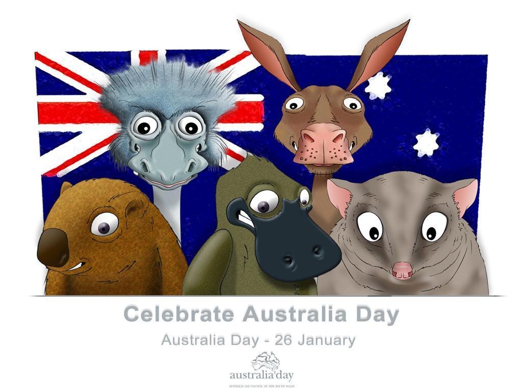 1030x770 image about Australia Day. Online coloring, Desktop