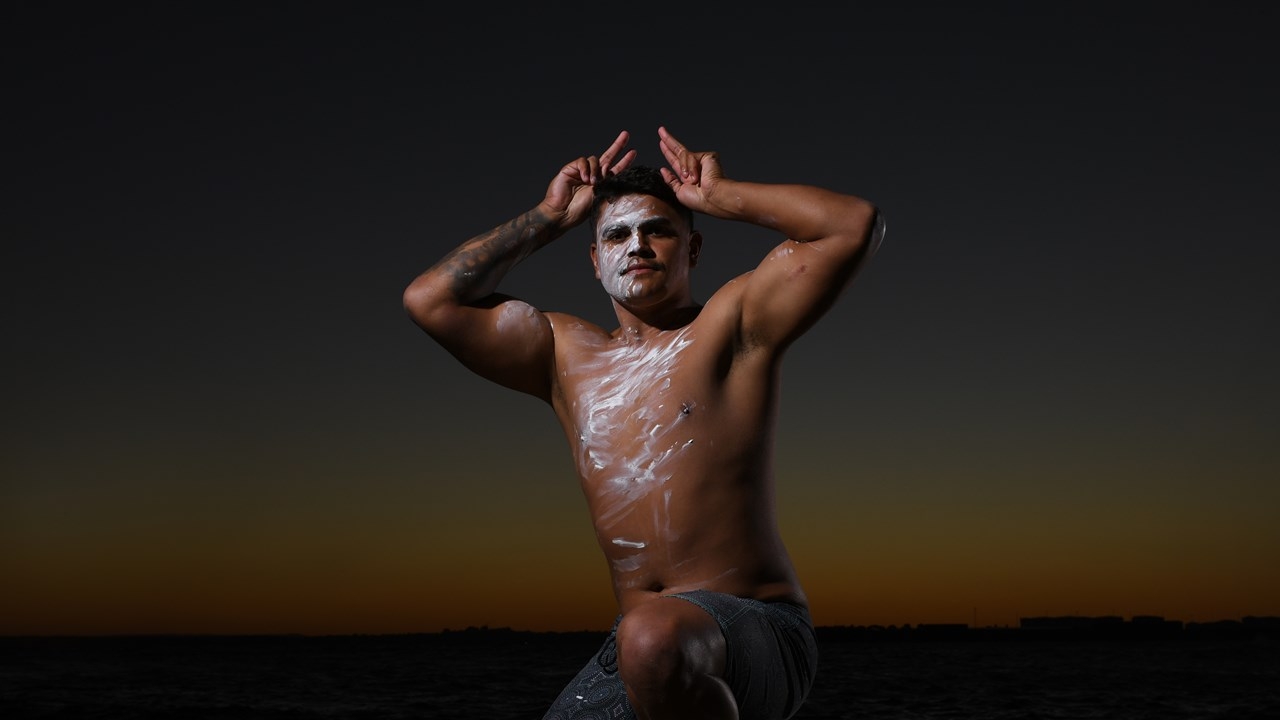 1280x720 NRL 2021: Latrell Mitchell, Indigenous Round message, Desktop