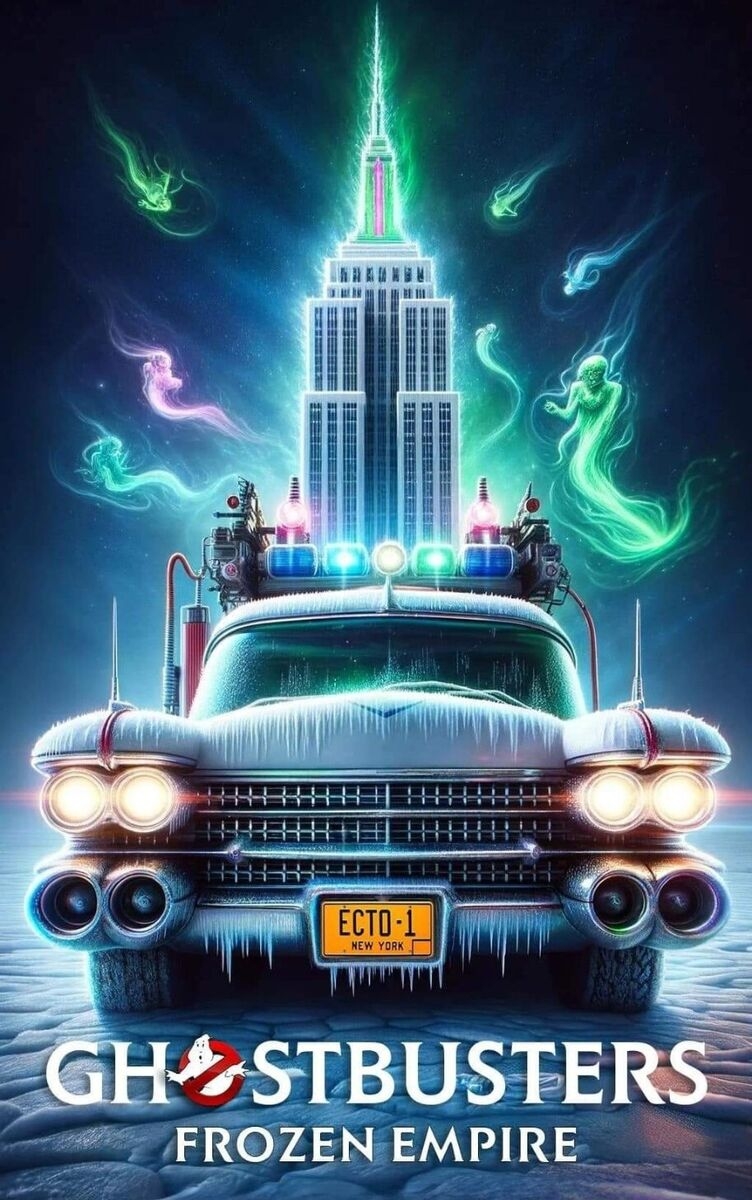 760x1200 GHOSTBUSTERS FROZEN EMPIRE 13x19 GLOSSY, Phone