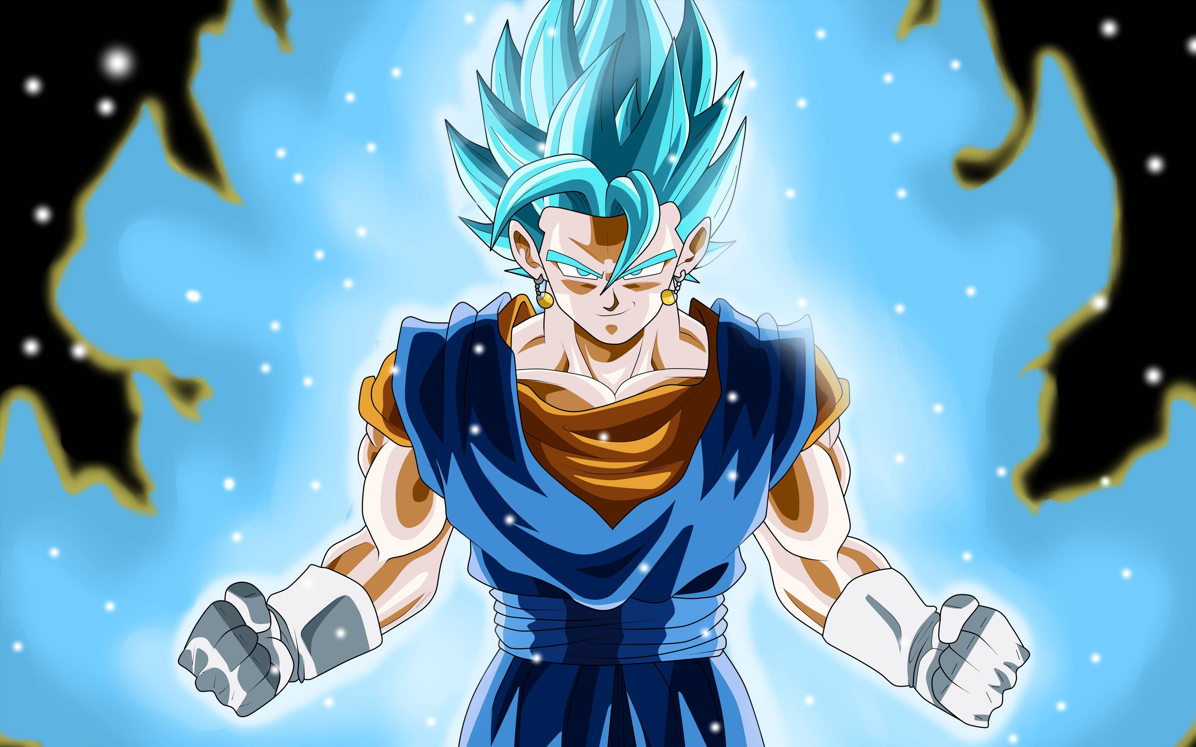 3840x2400 Super Saiyan Blue Vegito 4K 8K Wallpaper, Desktop