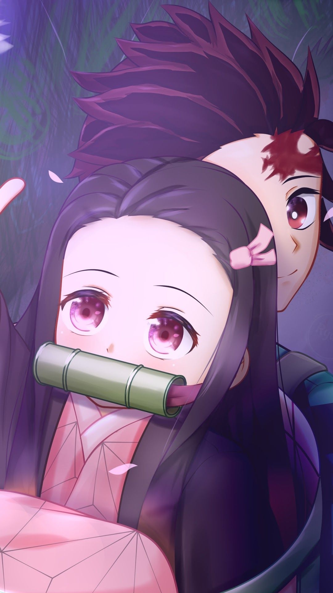 1080x1920 Tanjirou Kamado, Nezuko Kamado, Kimetsu no Yaiba phone HD Wallpaper, Image, Background, Photo and Picture, Phone