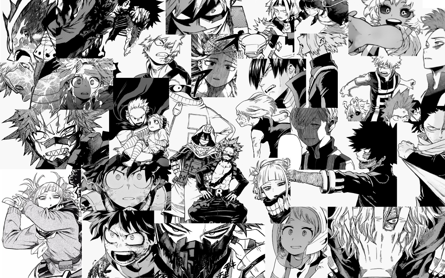 1440x900 Manga Collage Wallpaper Free.wallpaperaccess.com, Desktop