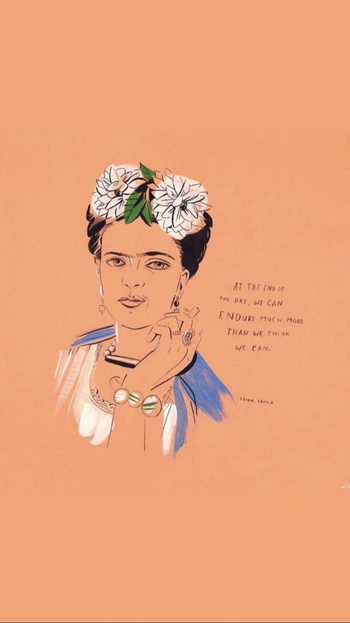 720x1280 Quotes, Frida Kahlo, And Art Image Frida Kahlo Quotes HD Wallpaper, Phone